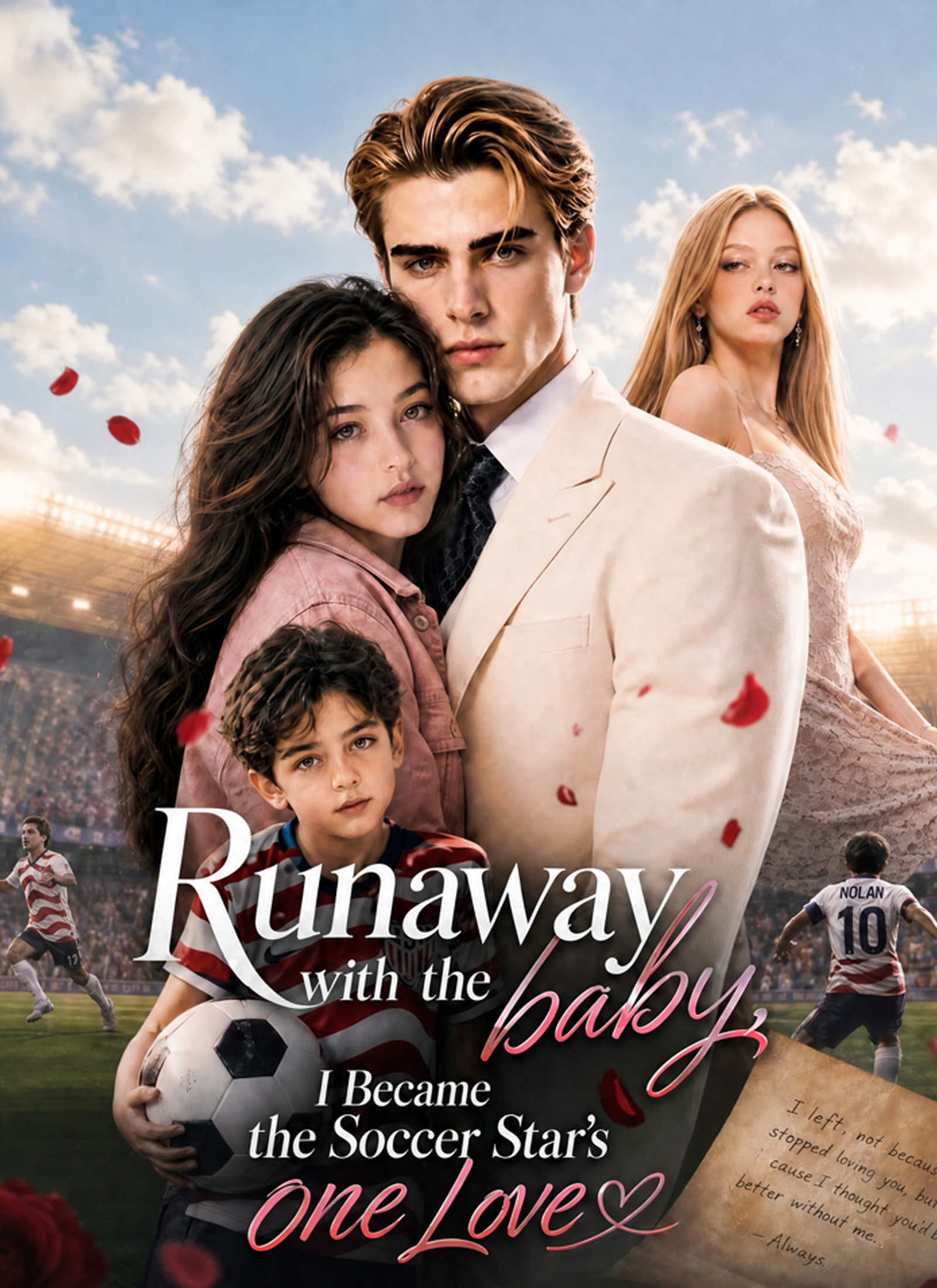 Runaway with the baby, I Became the Soccer Star's one Love
