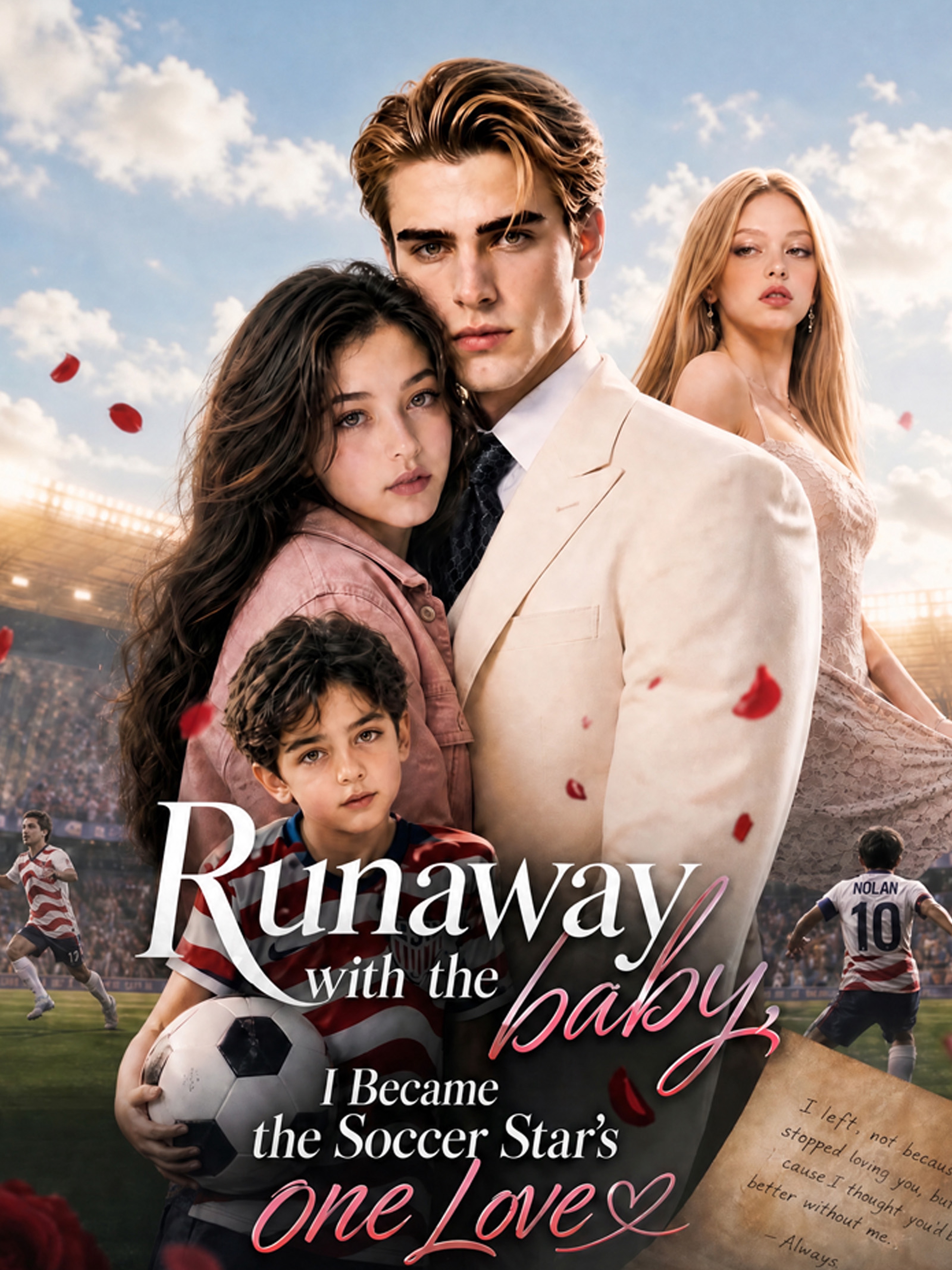 Runaway with the baby, I Became the Soccer Star's one Love