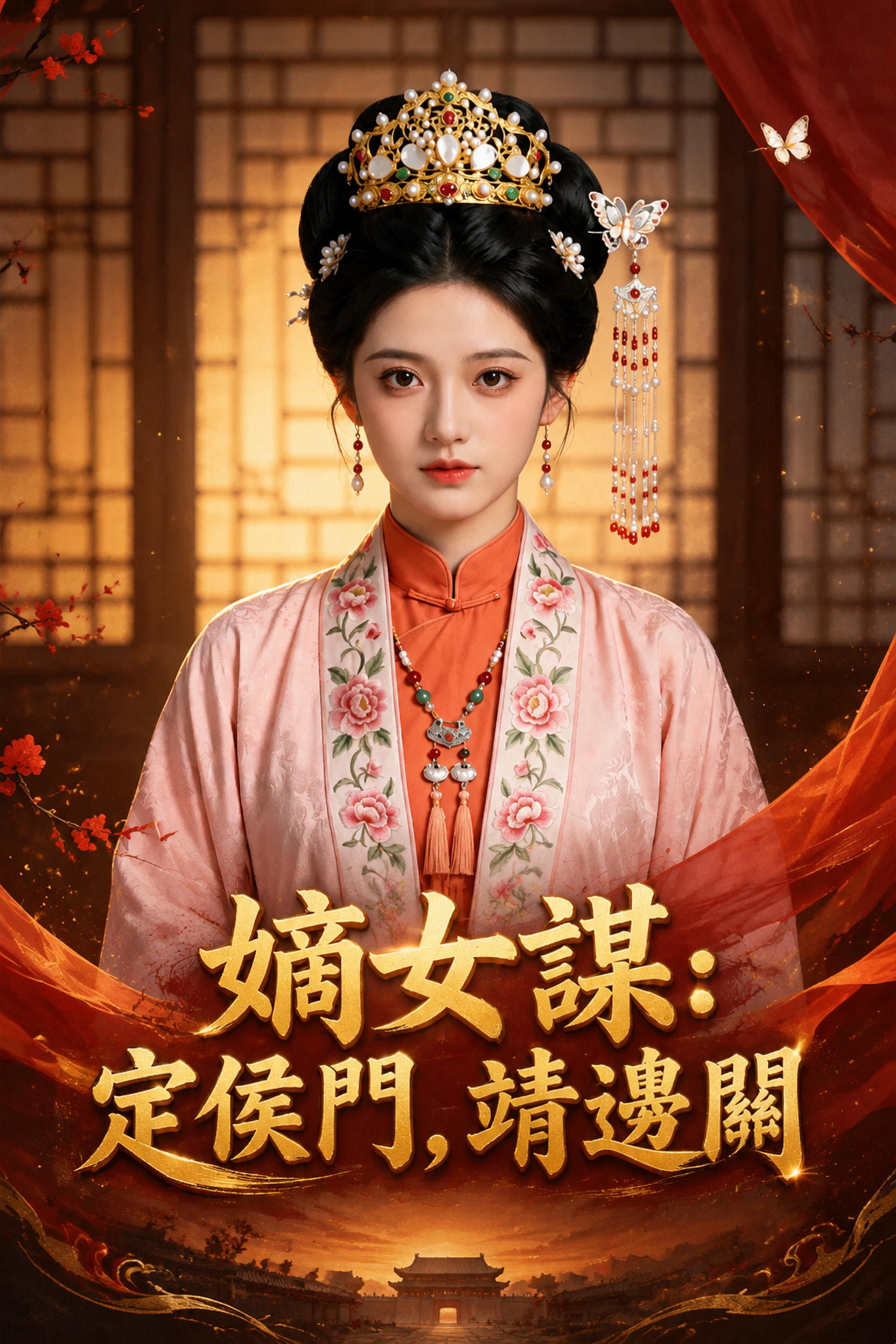 《嫡女謀：定侯門，靖邊關》封面
