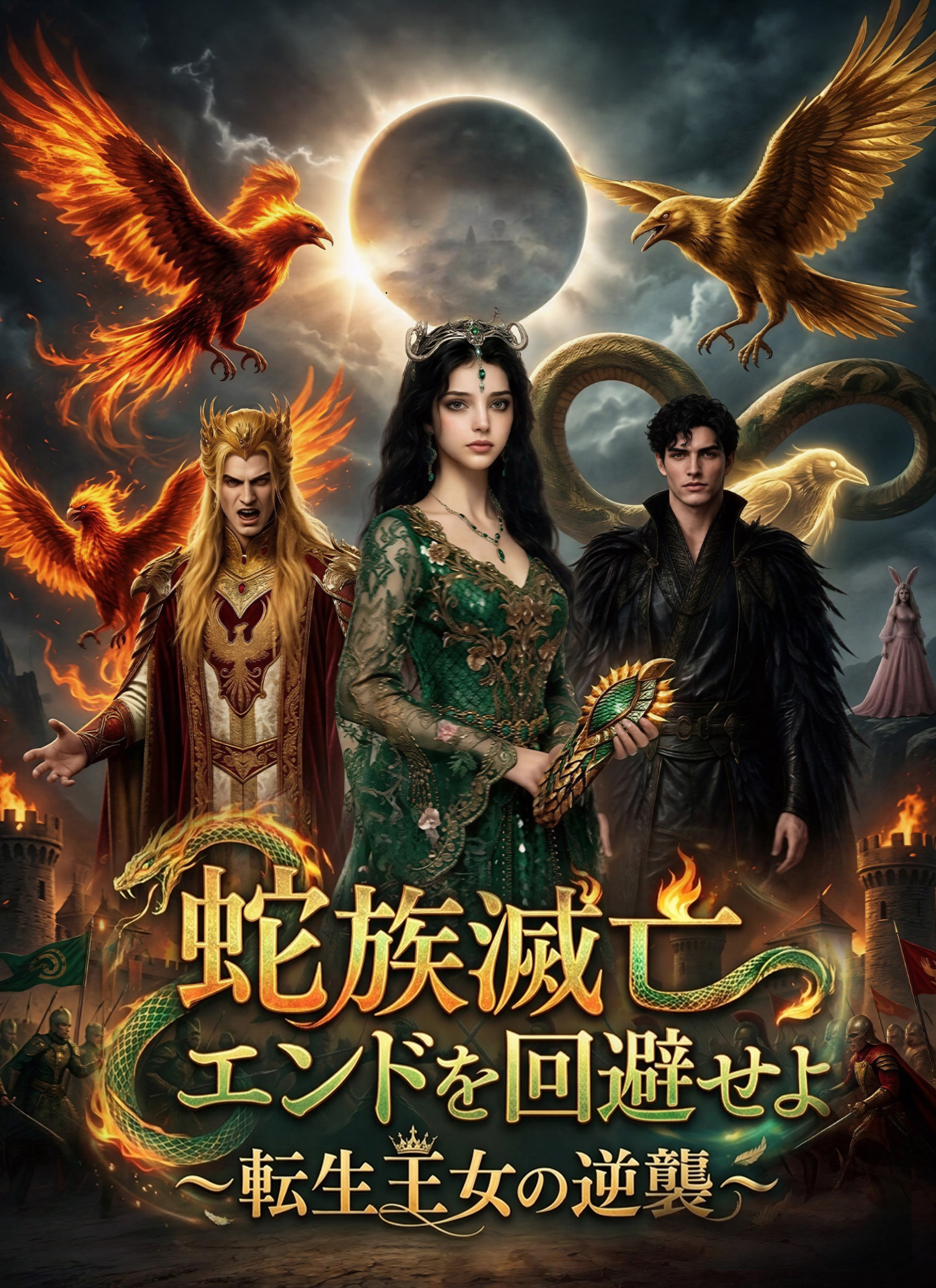 蛇族滅亡エンドを回避せよ 〜転生王女の逆襲〜 poster