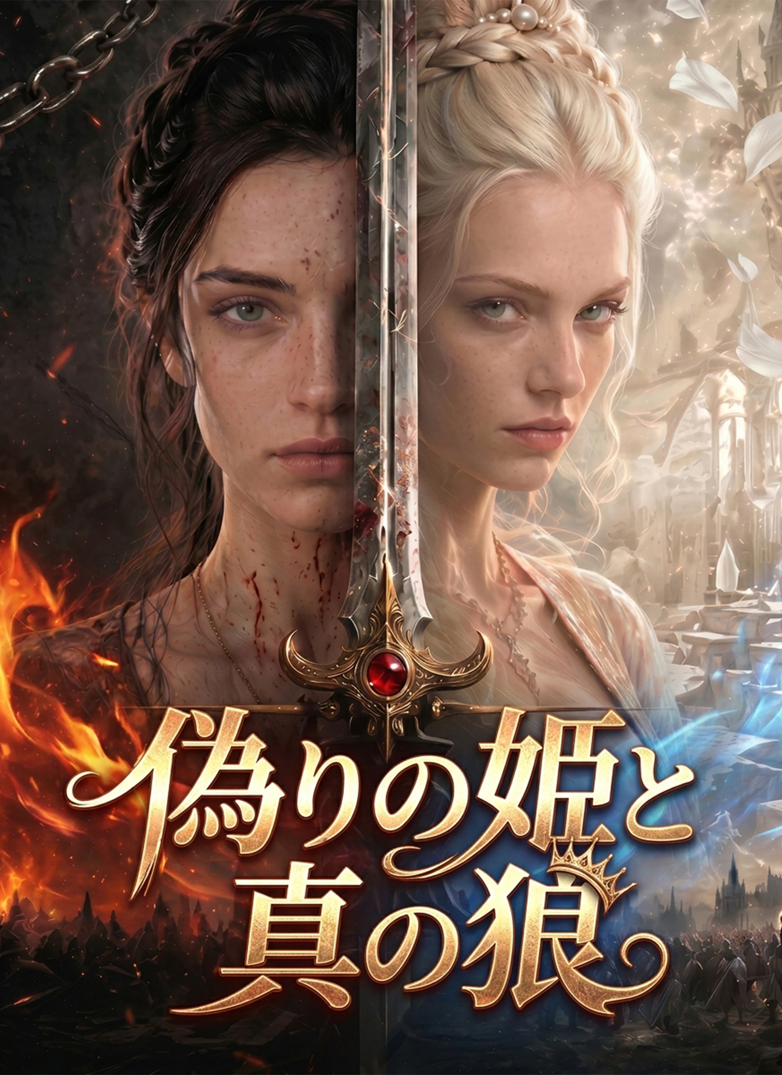 「偽りの姫と真の狼」のカバー画像