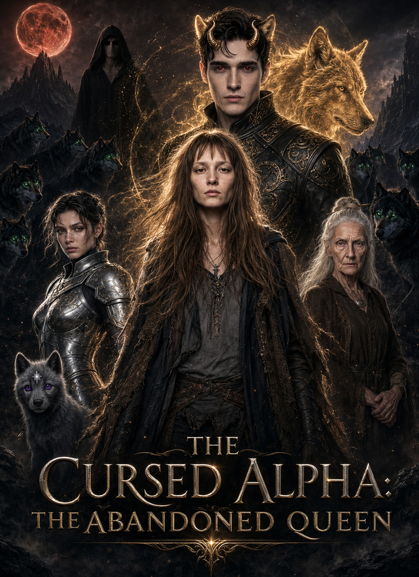 THE CURSED ALPHA: THE ABANDONED QUEEN poster