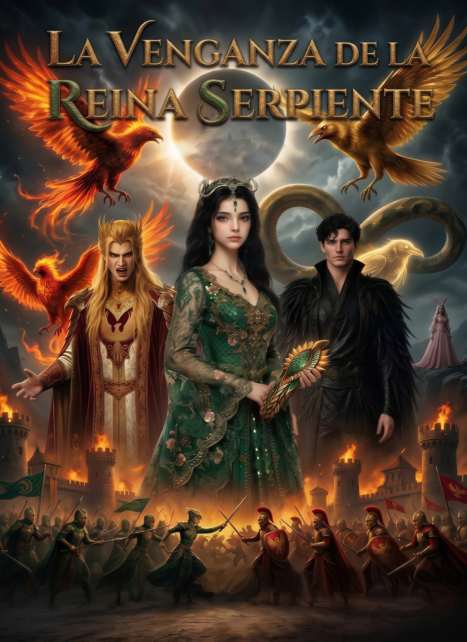 Portada de LA VENGANZA DE LA REINA SERPIENTE