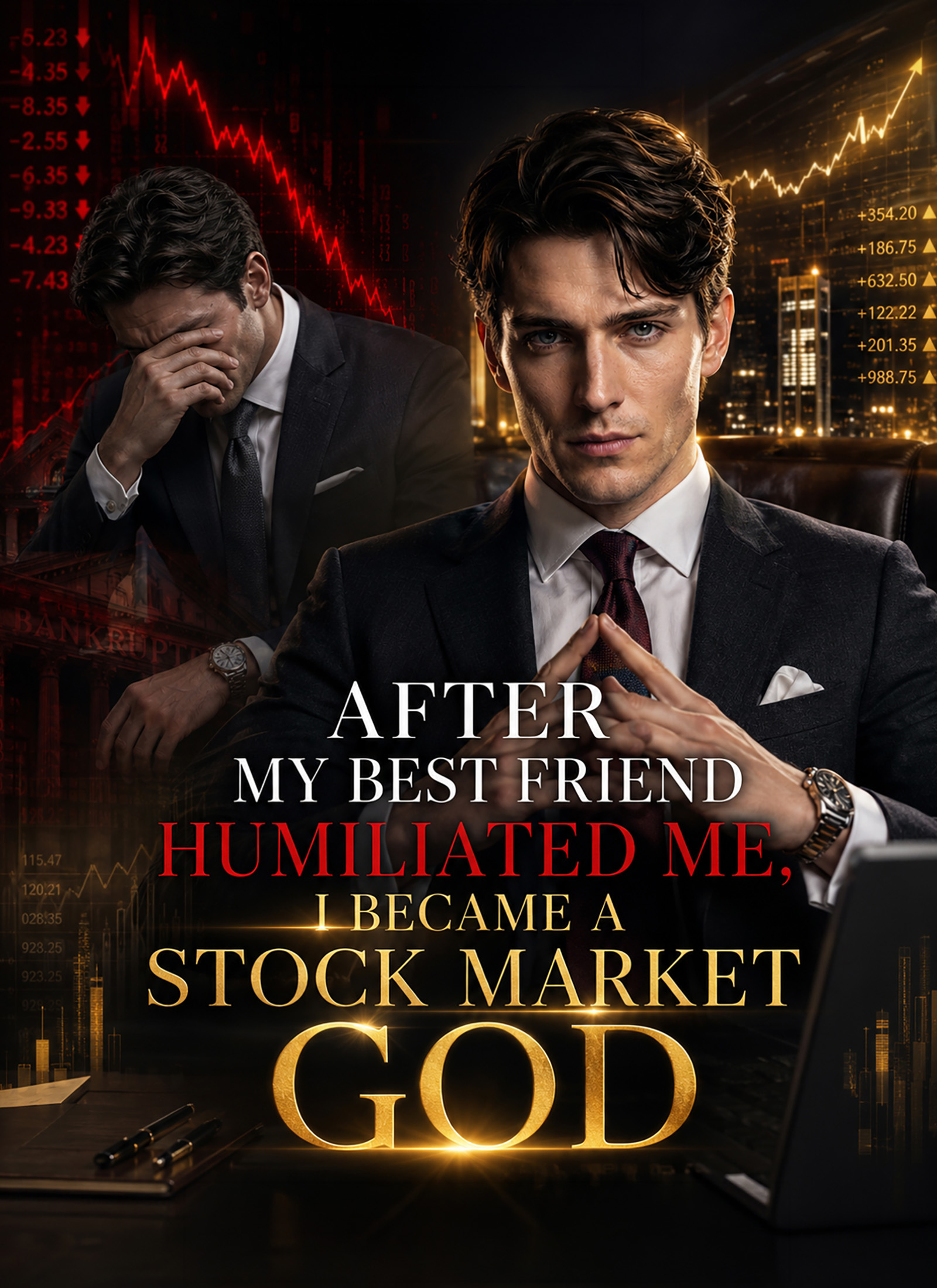 After My Best Friend Humiliated Me, I Became a Stock Market God poster