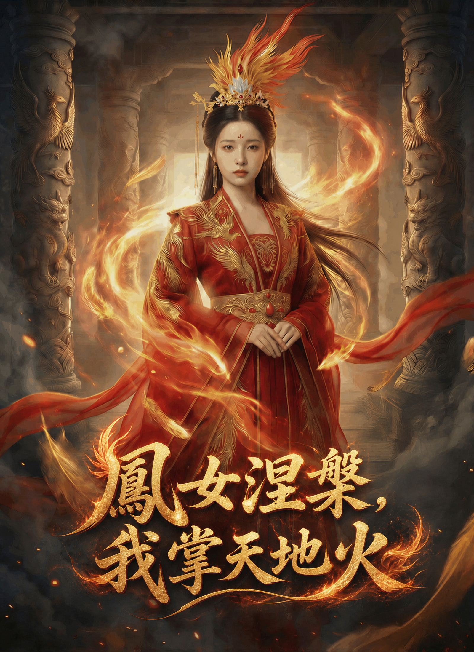 《鳳女涅槃，我掌天地火》封面