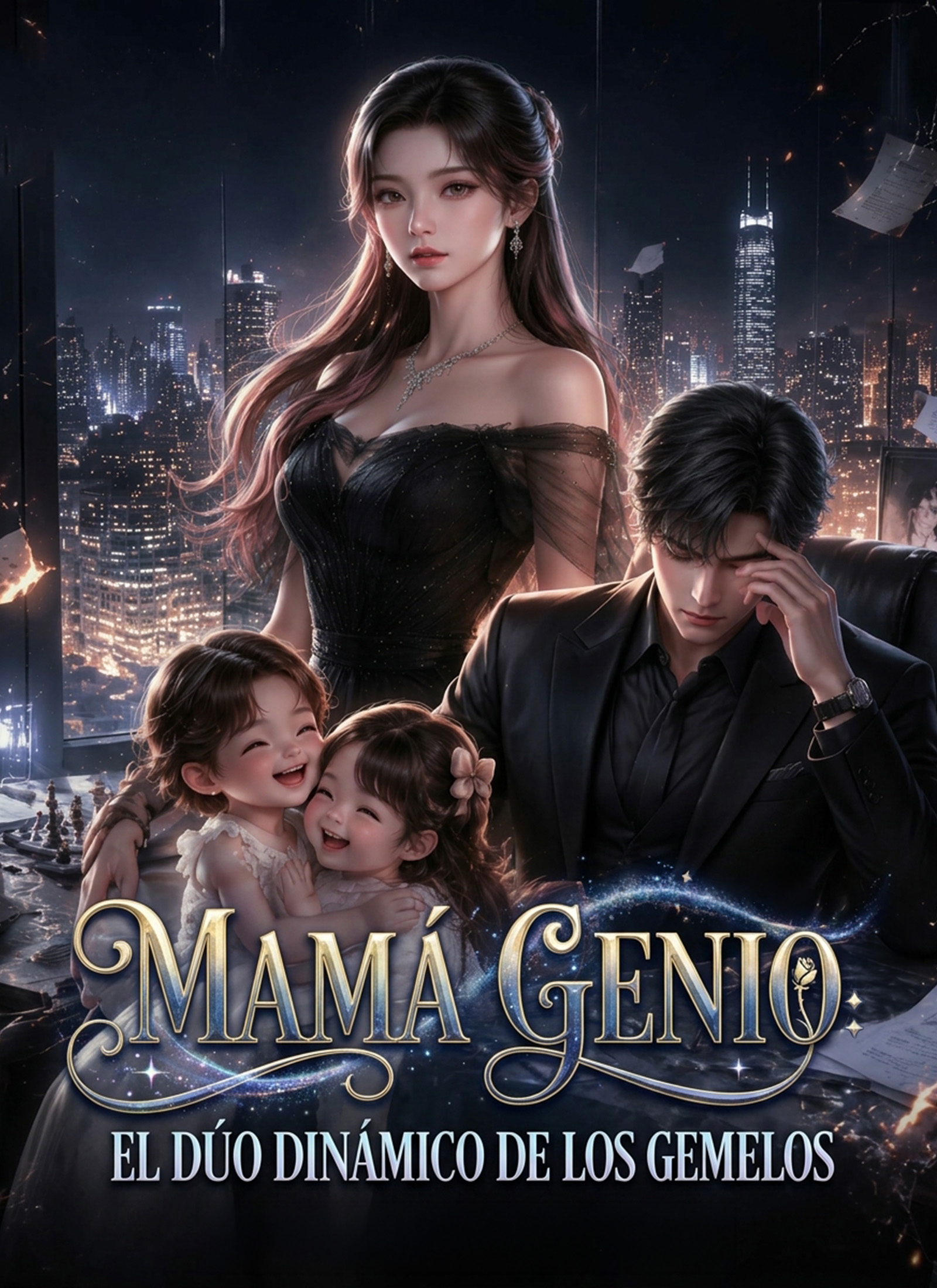 Portada de [Doblado]Mamá Genio: El Dúo Dinámico de los Gemelos