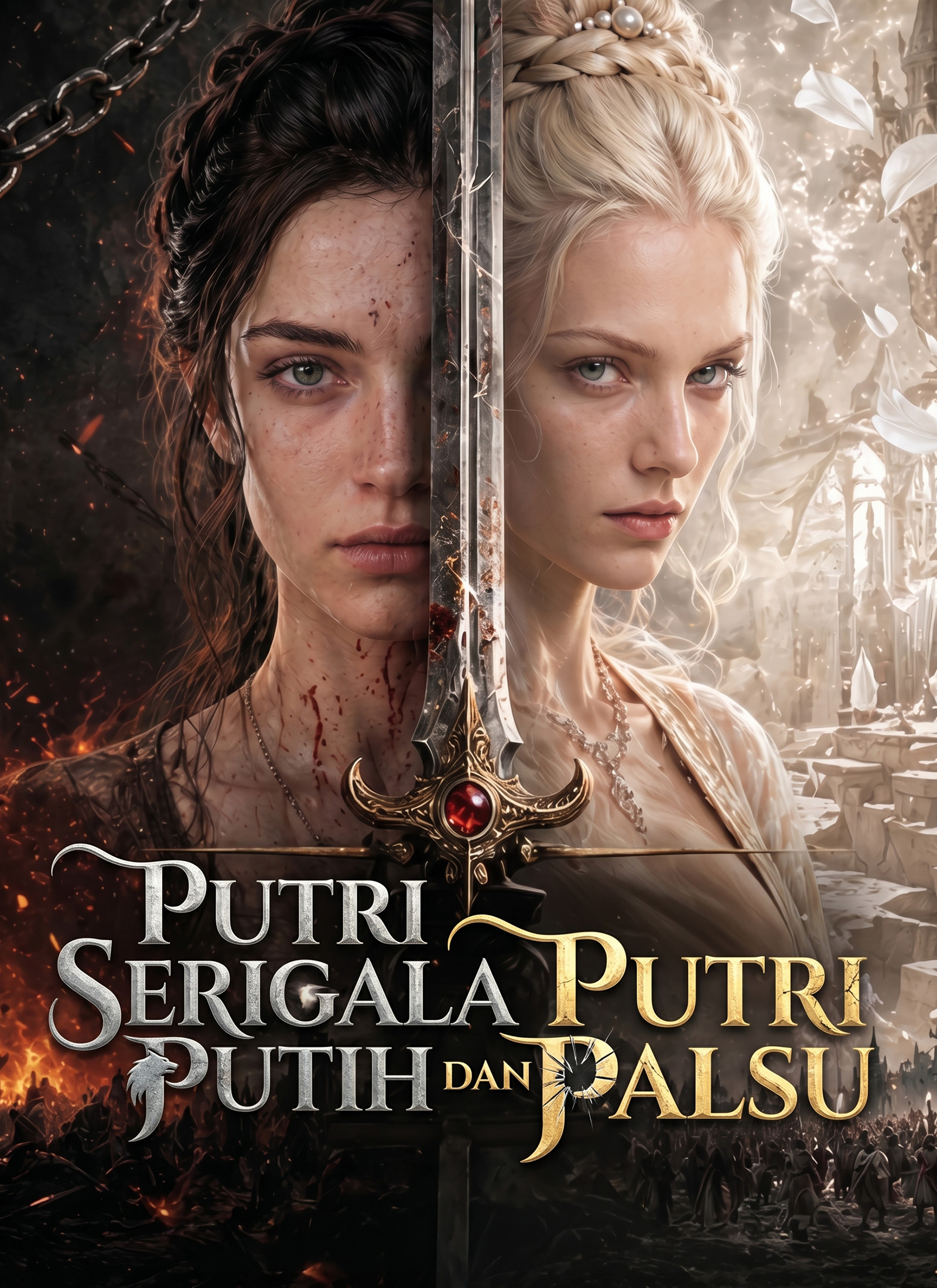 Putri Serigala Putih dan Putri Palsu
