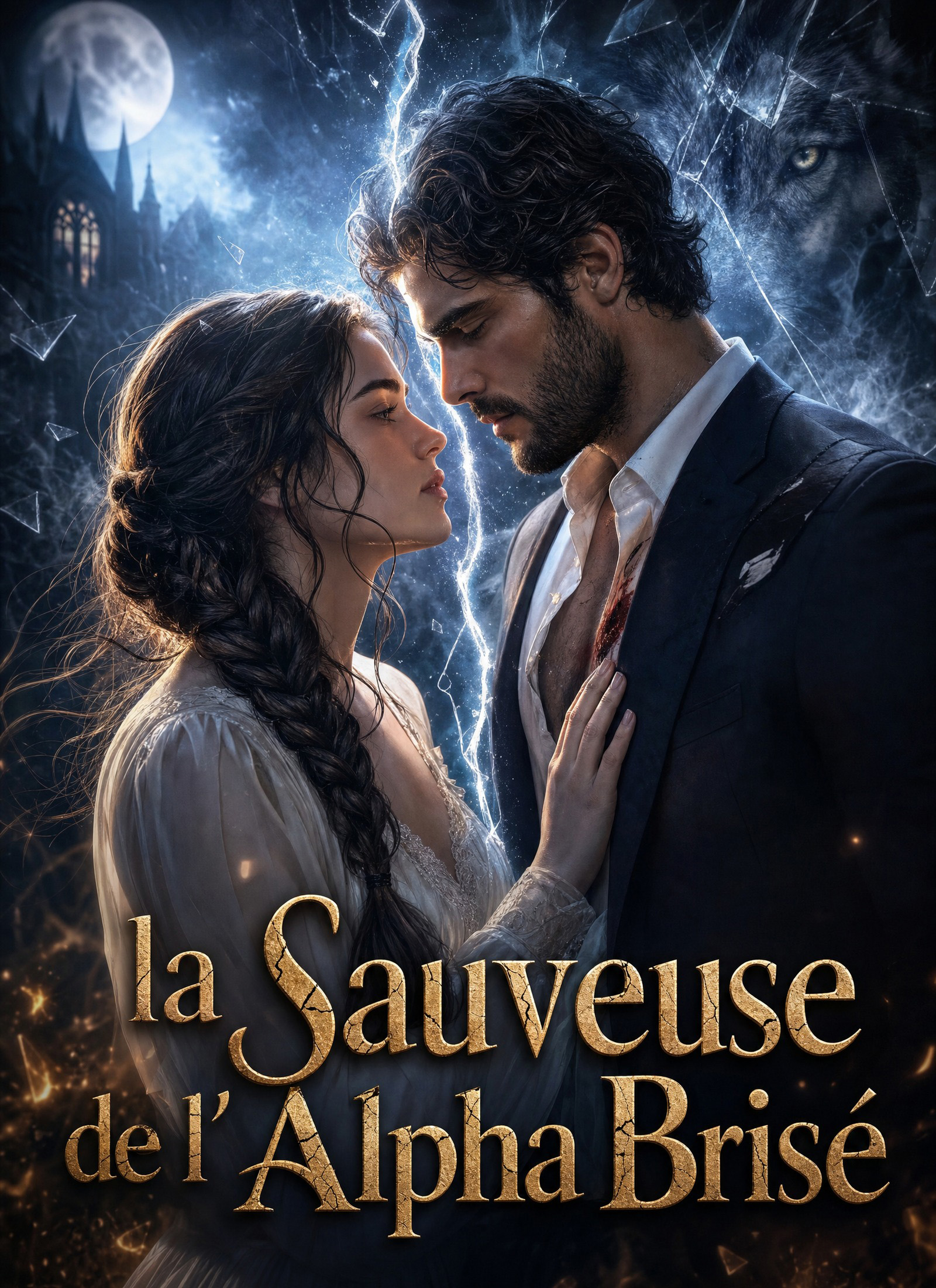 Couverture de [Doublé] la Sauveuse de l'Alpha Brisé