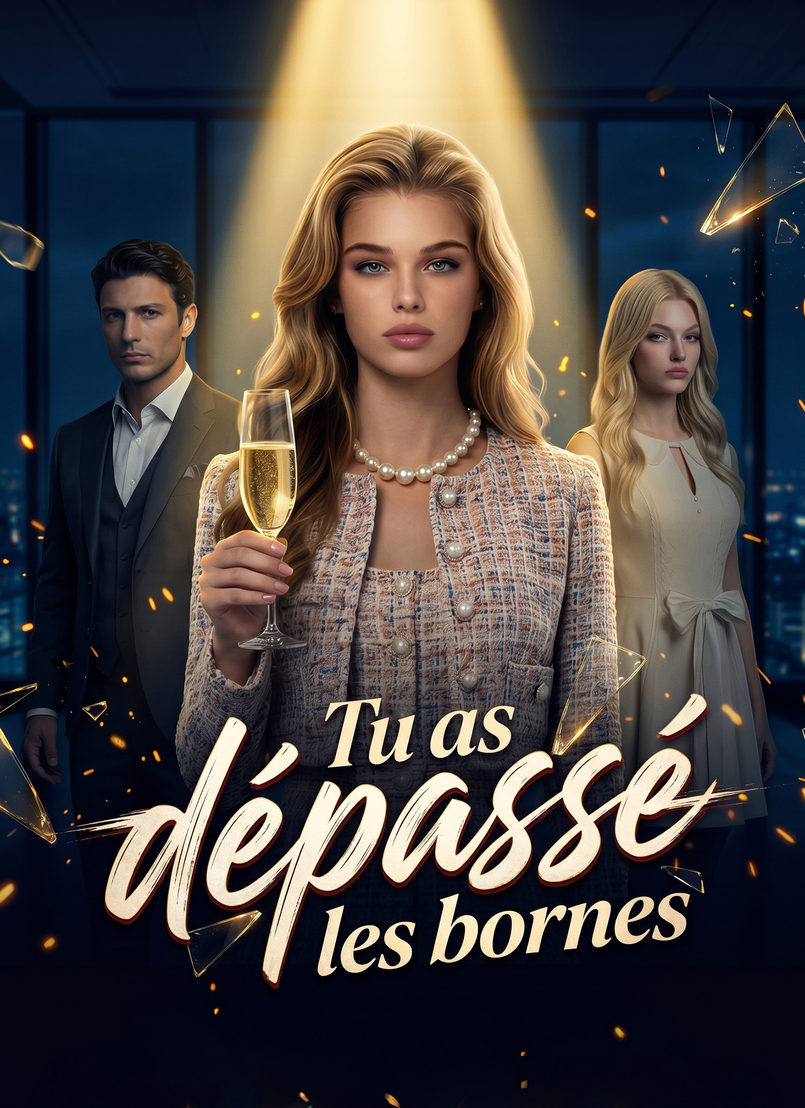 Tu as dépassé les bornes poster