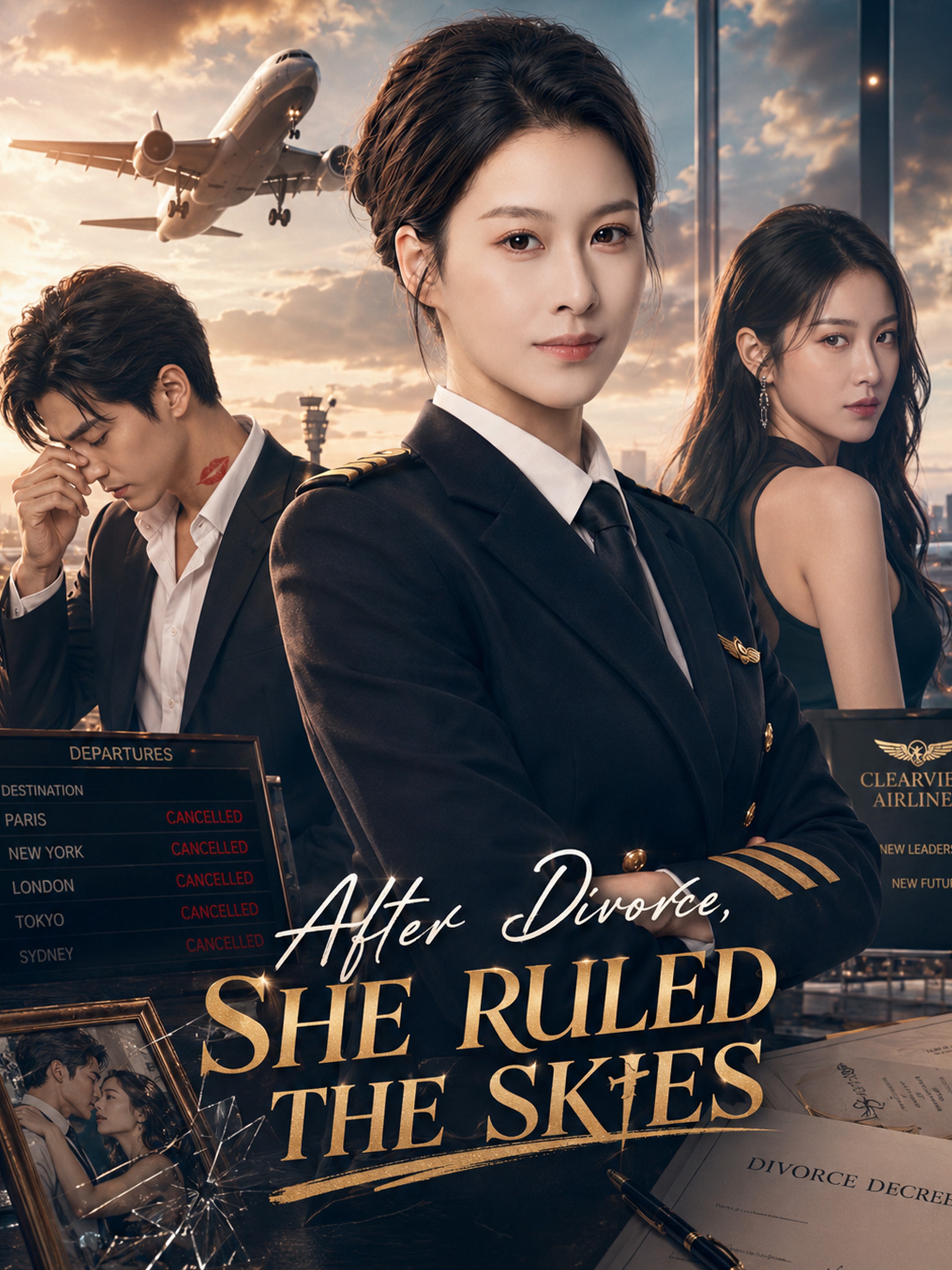 After Divorce, She Ruled the Skies