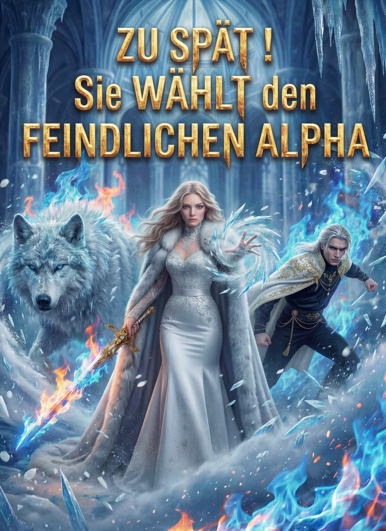 Cover von Zu spät! Sie wählt den feindlichen Alpha
