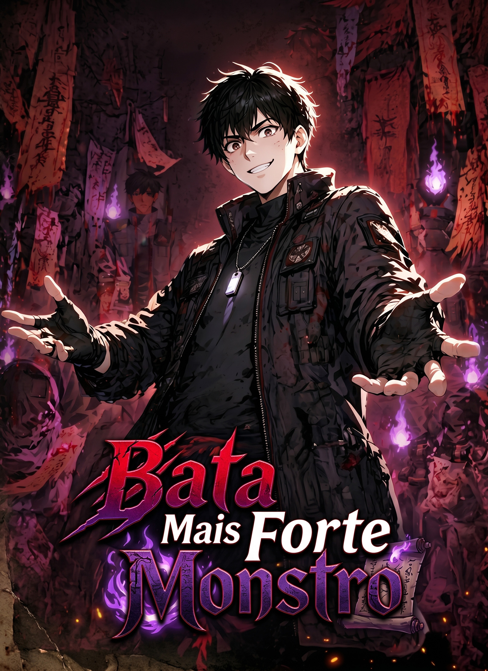Capa de Bata Mais Forte, Monstro