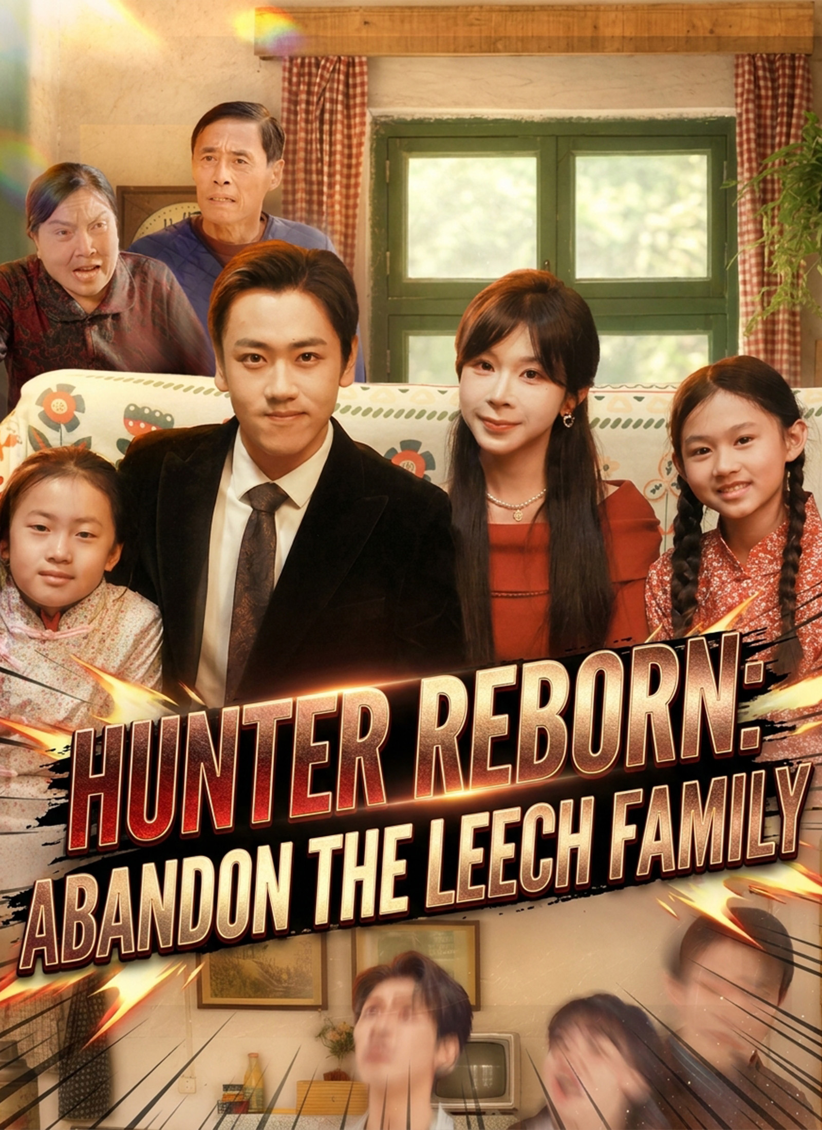 Hunter Reborn: Abandon the Leech Family Vertical Poster
