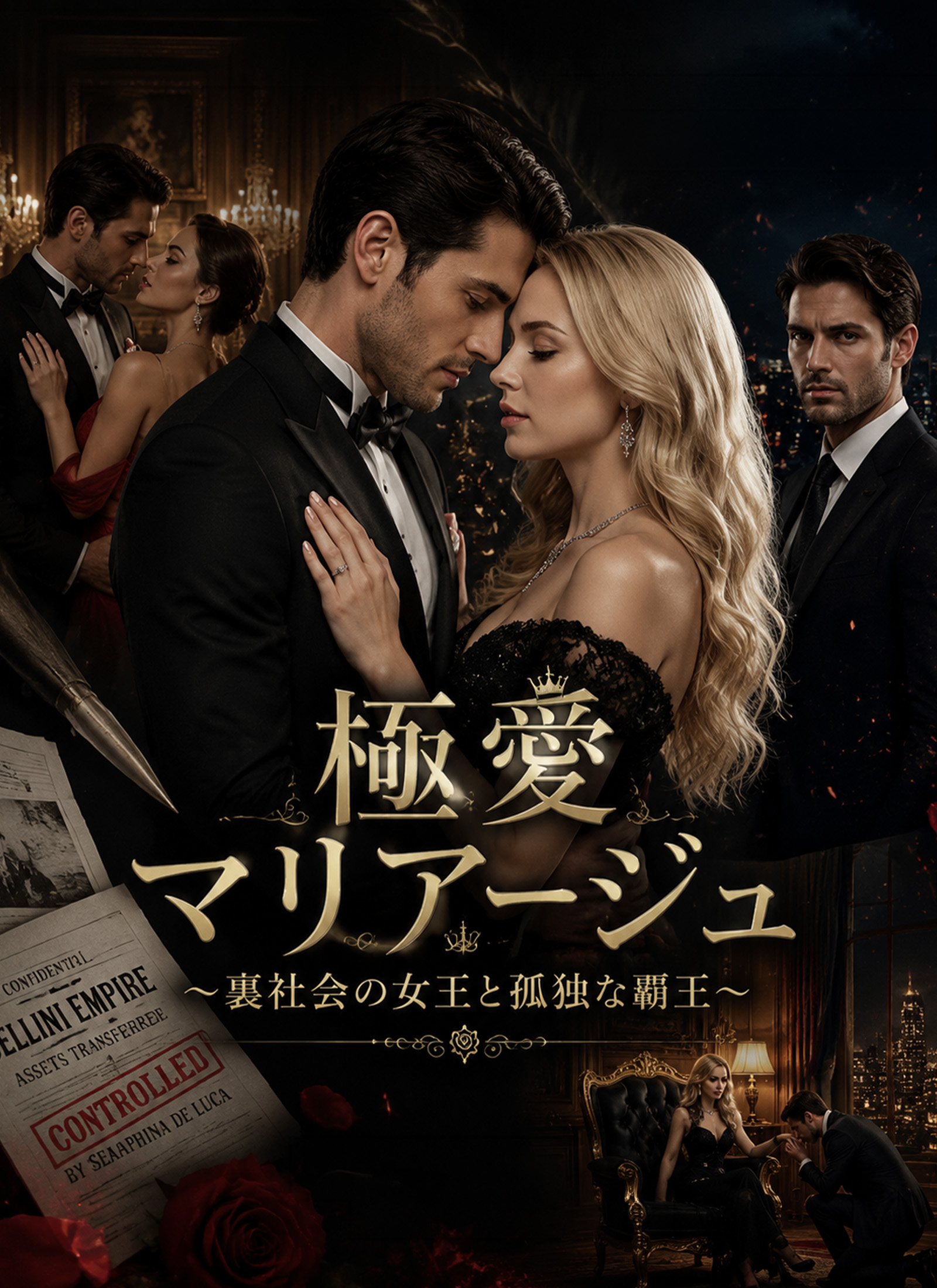 「[吹替]極愛マリアージュ〜裏社会の女王と孤独な覇王〜」のカバー画像