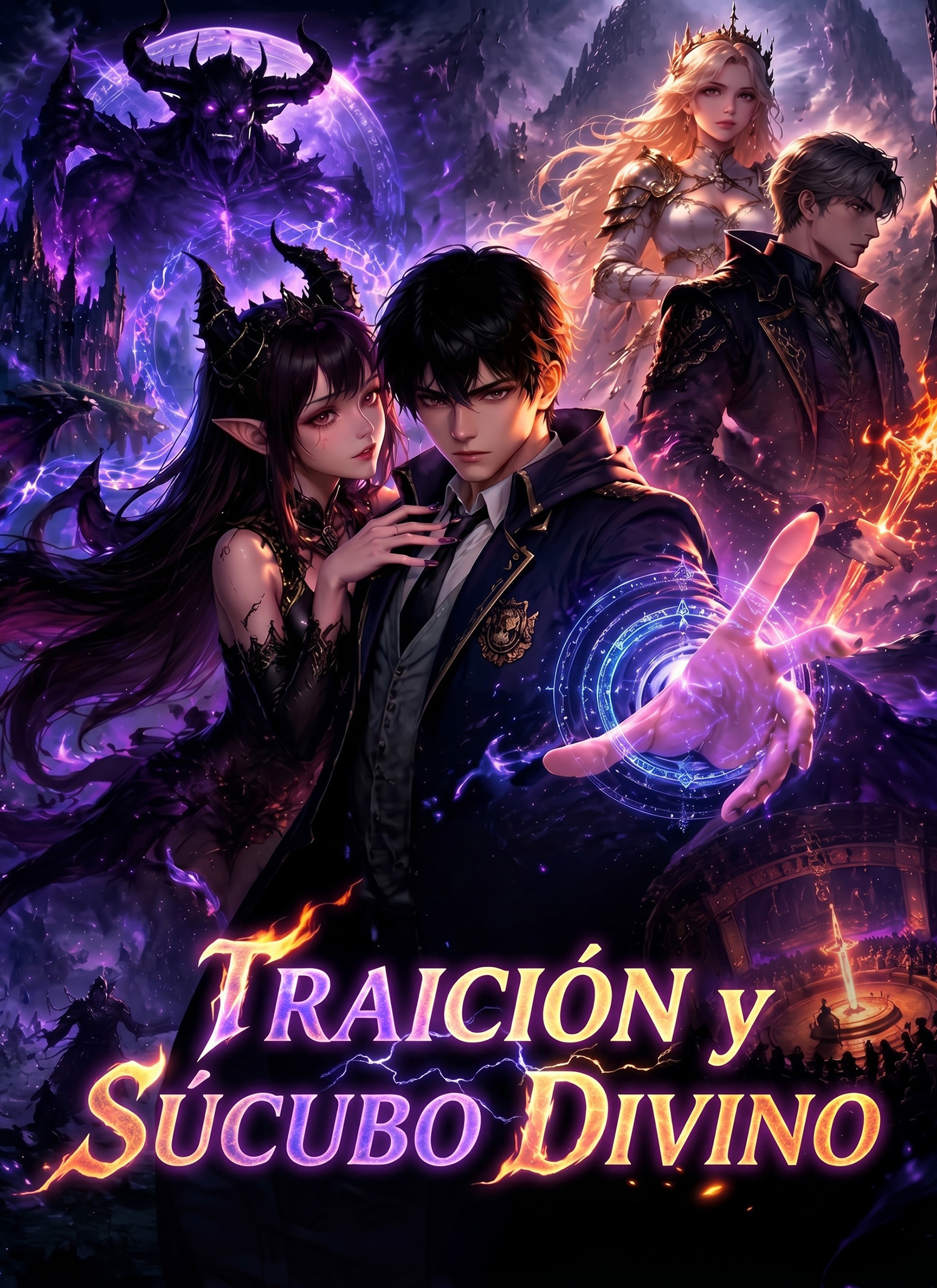 Portada de [Doblado]Traición y Súcubo Divino