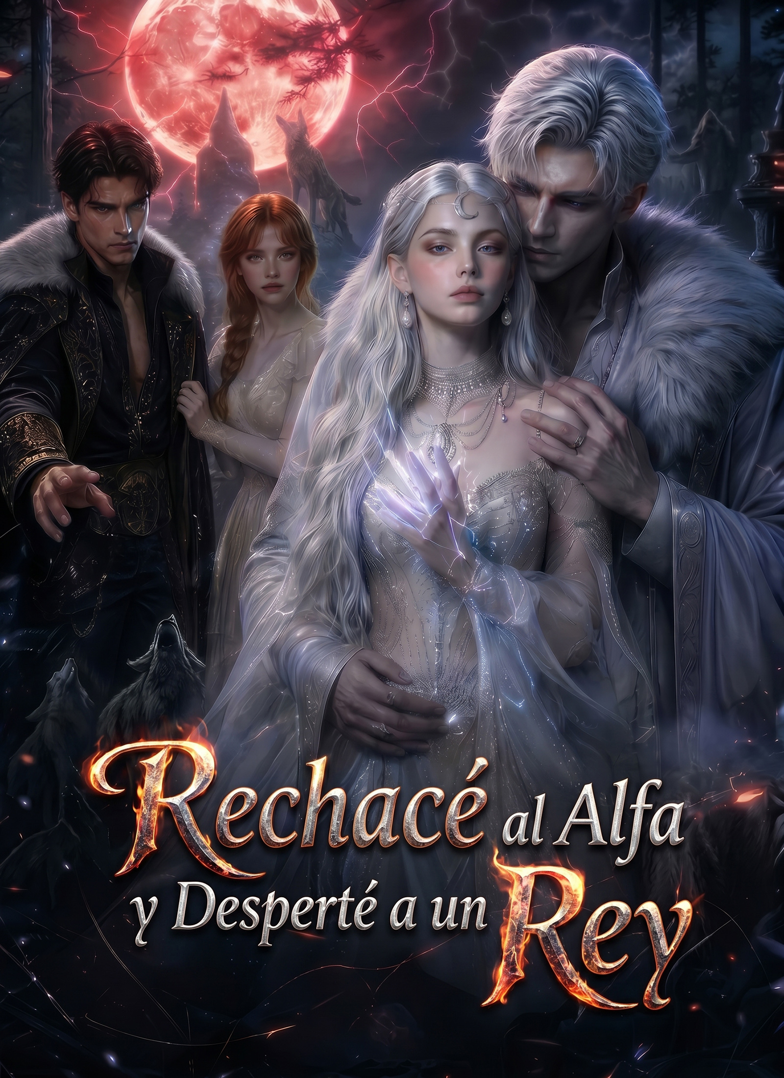 Portada de Rechacé al Alfa y Desperté a un Rey