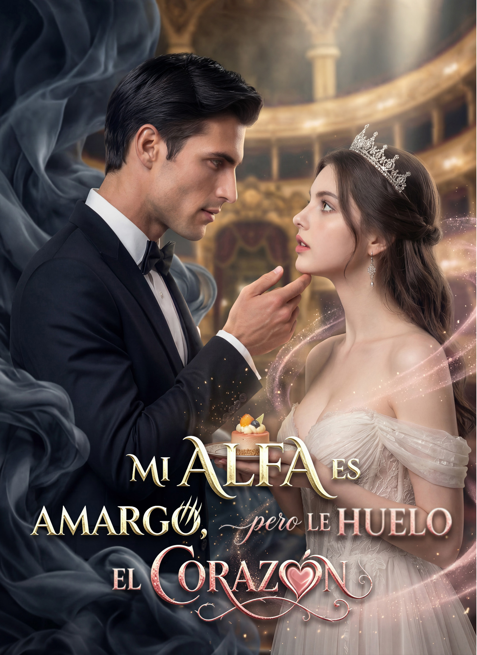 Portada de Mi alfa es amargo, pero le huelo el corazón