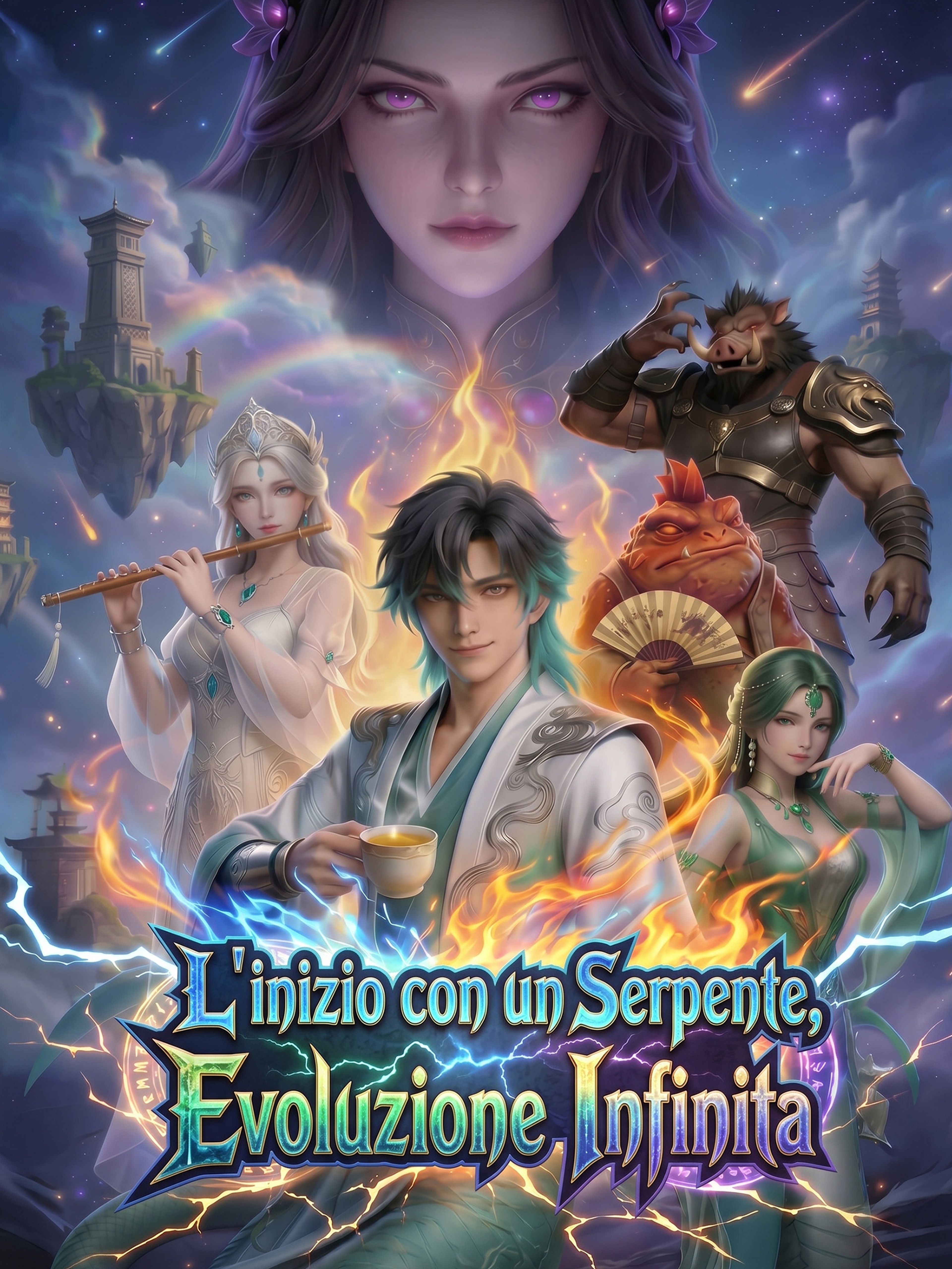 L'inizio con un Serpente, Evoluzione Infinita