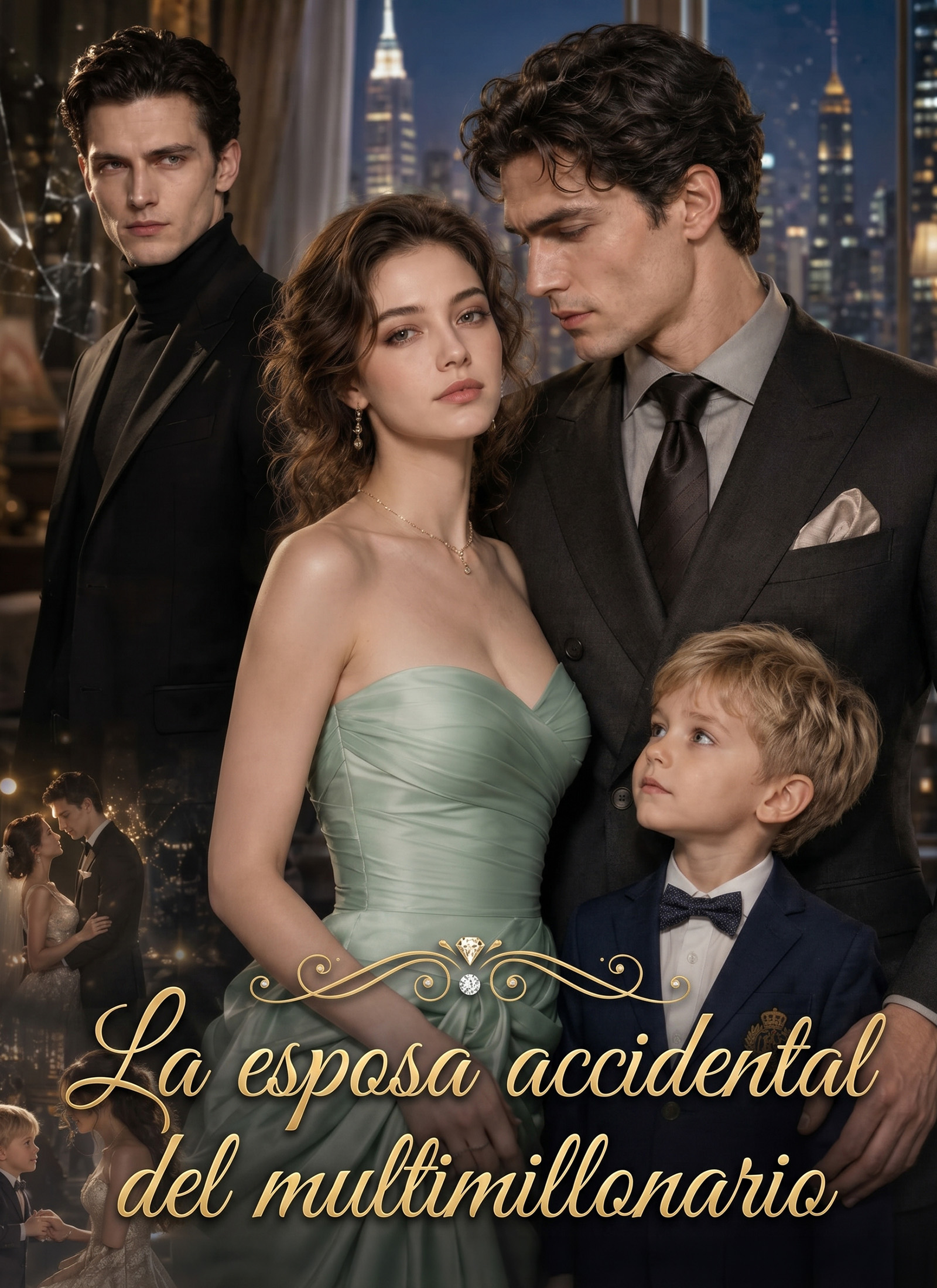 Portada de La esposa accidental del multimillonario