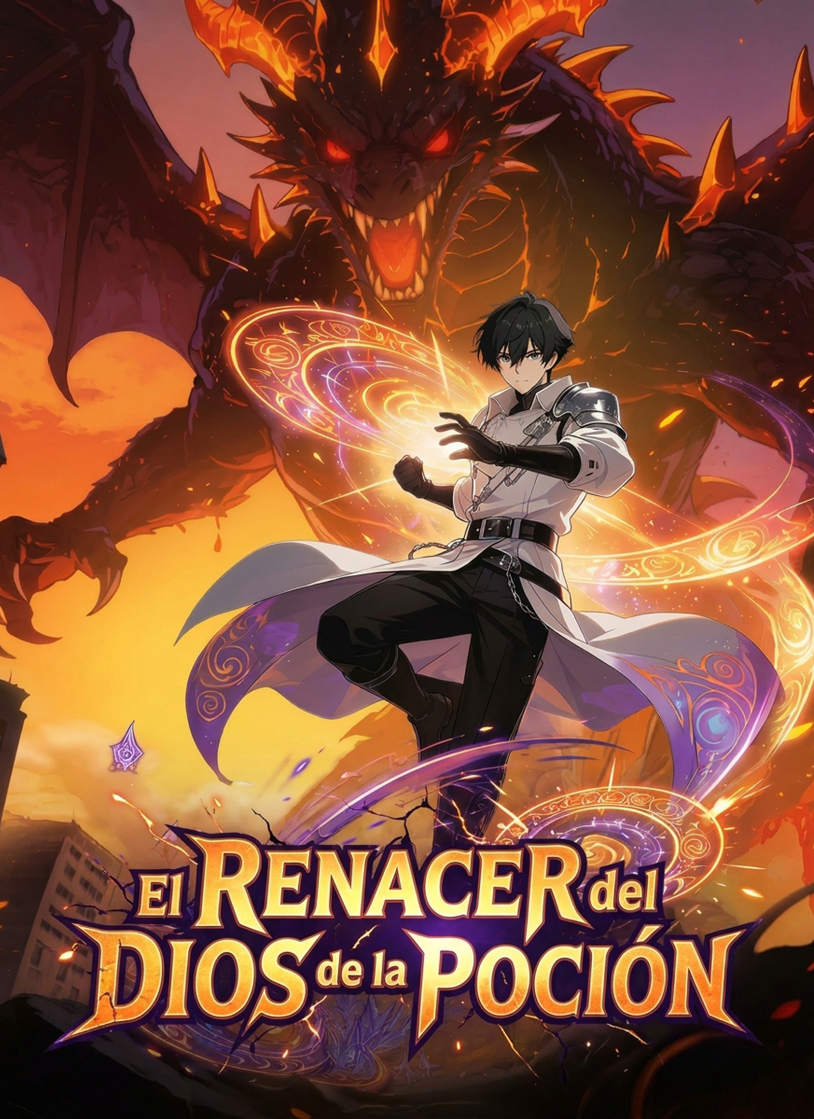 Portada de El Renacer del Dios de la Poción