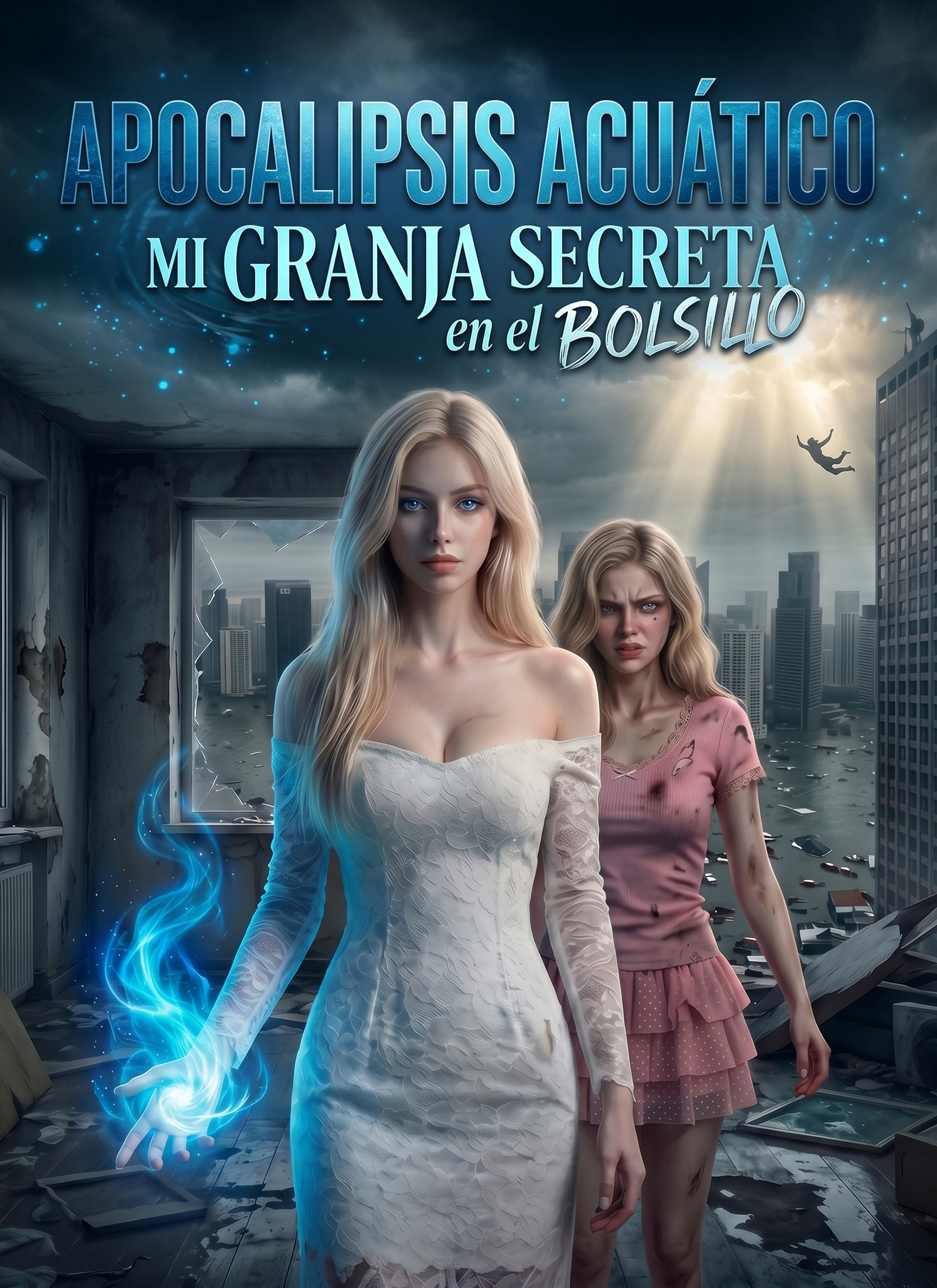 Portada de Apocalipsis Acuático:  Mi Granja Secreta en el Bolsillo