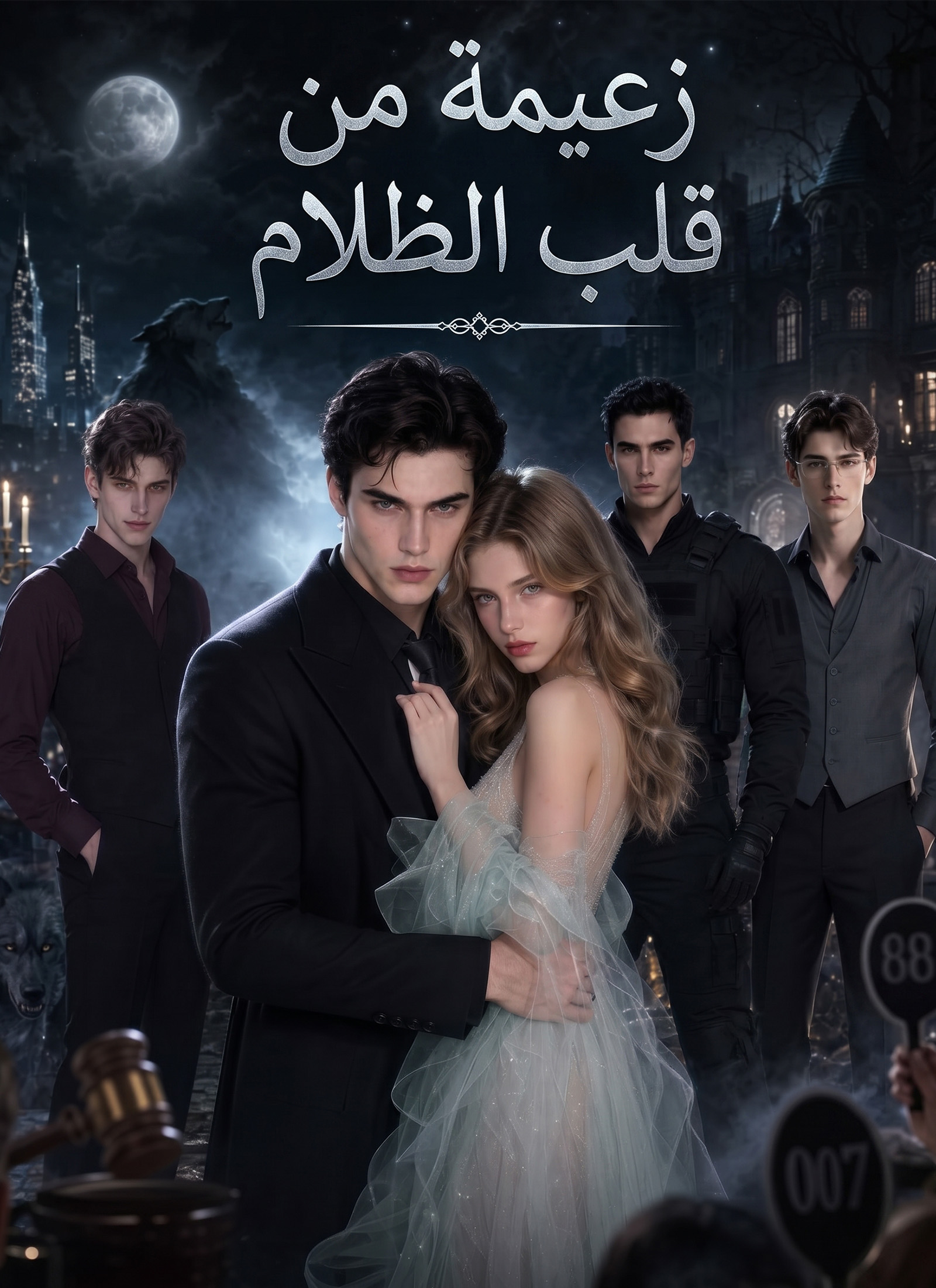 غلاف زعيمة من قلب الظلام