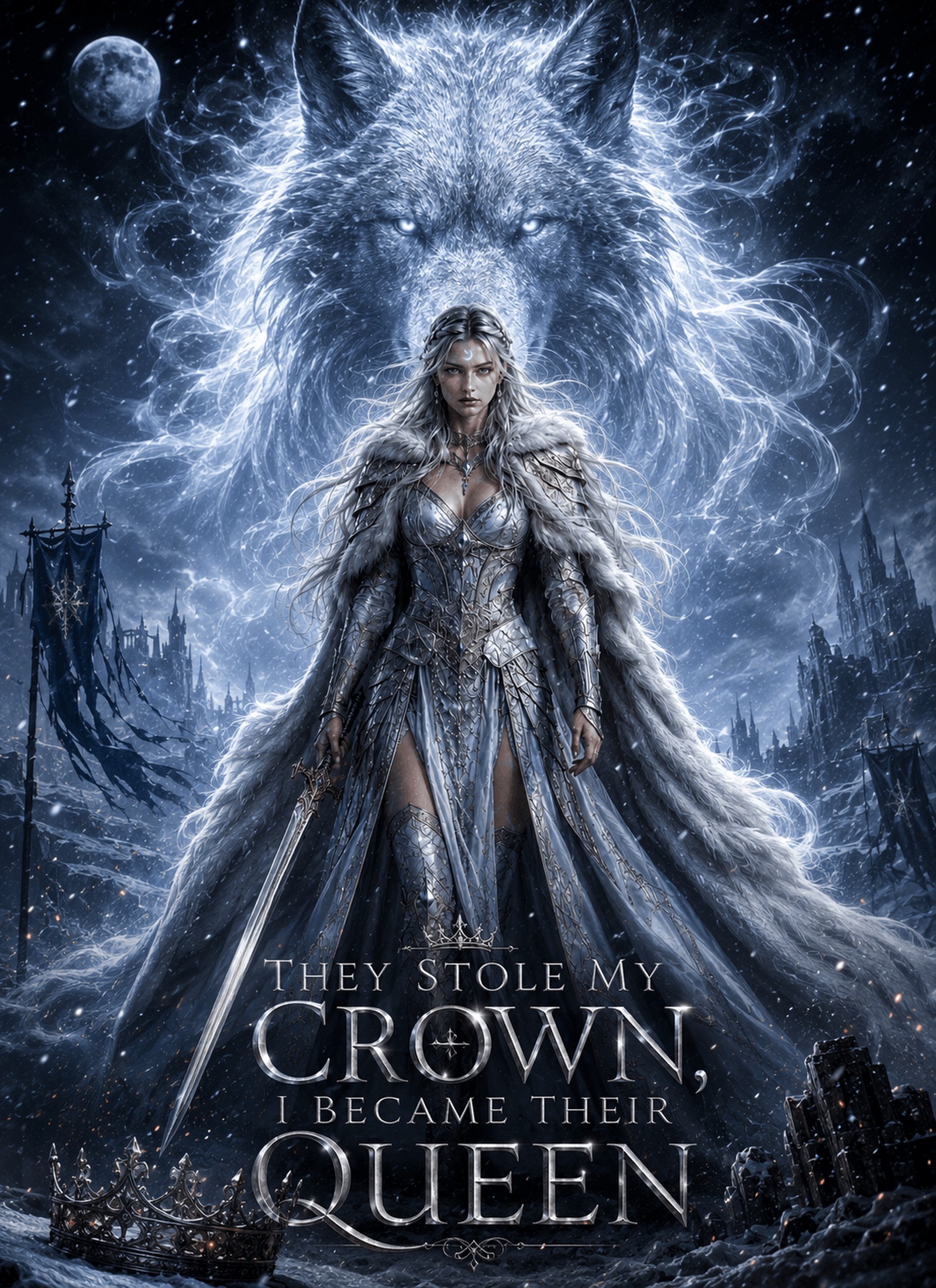 Poster They Stole My Crown, I Became Their Queen