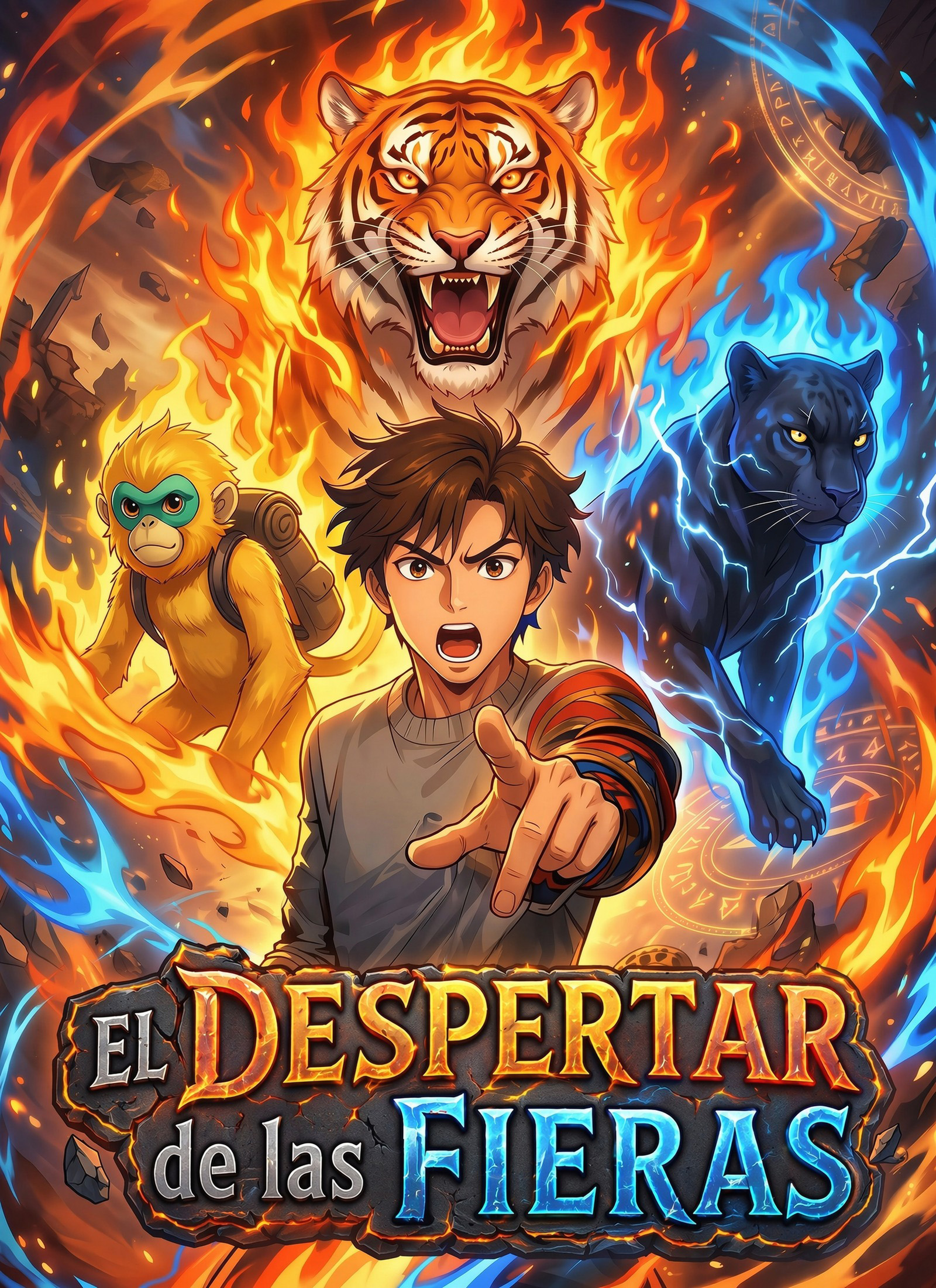 Portada de [Doblado]El despertar de las fieras