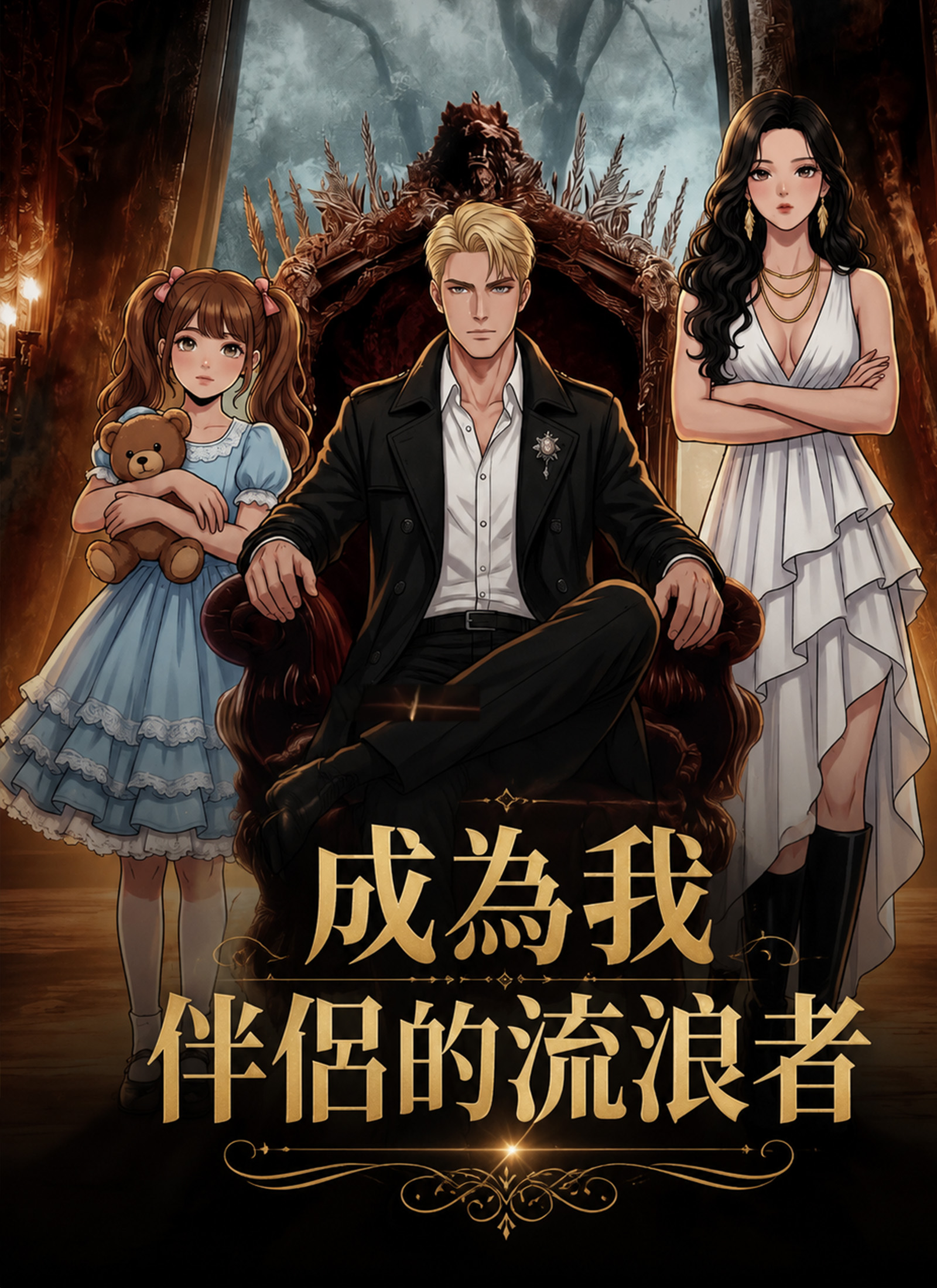 《成為我伴侶的流浪者》封面