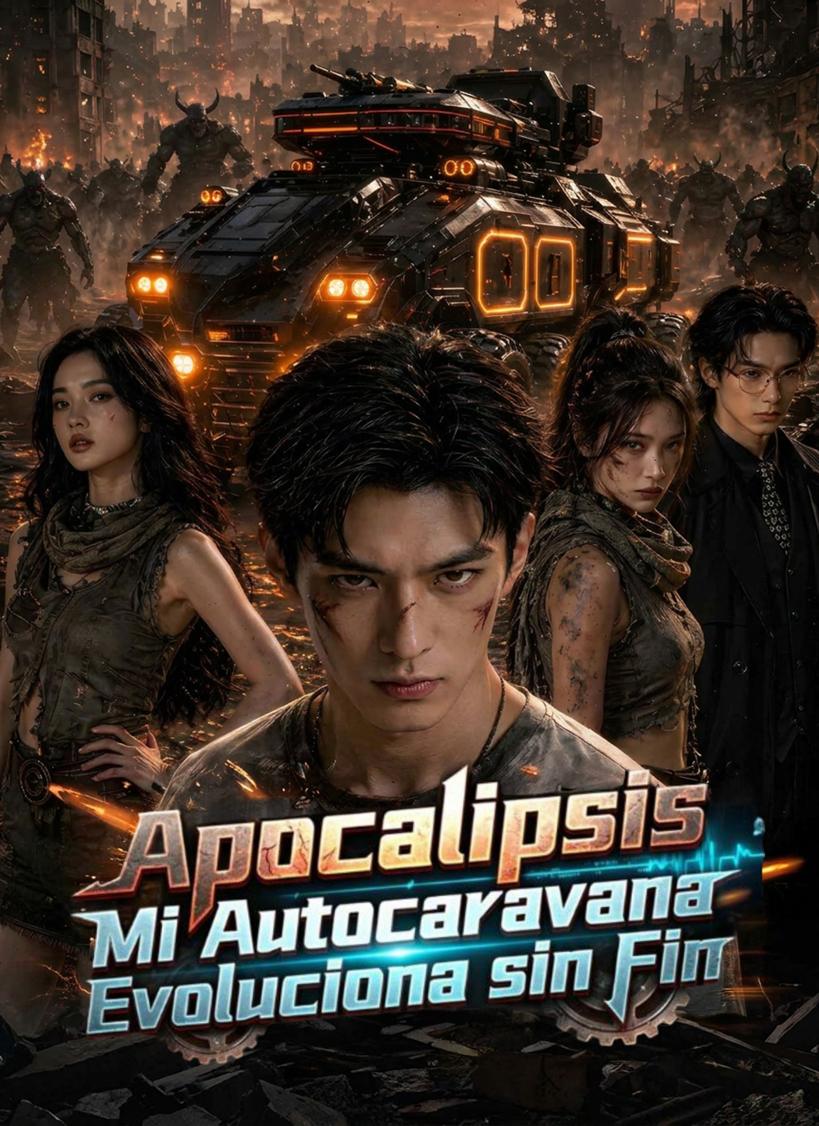 Portada de Apocalipsis:  Mi Autocaravana Evoluciona sin Fin