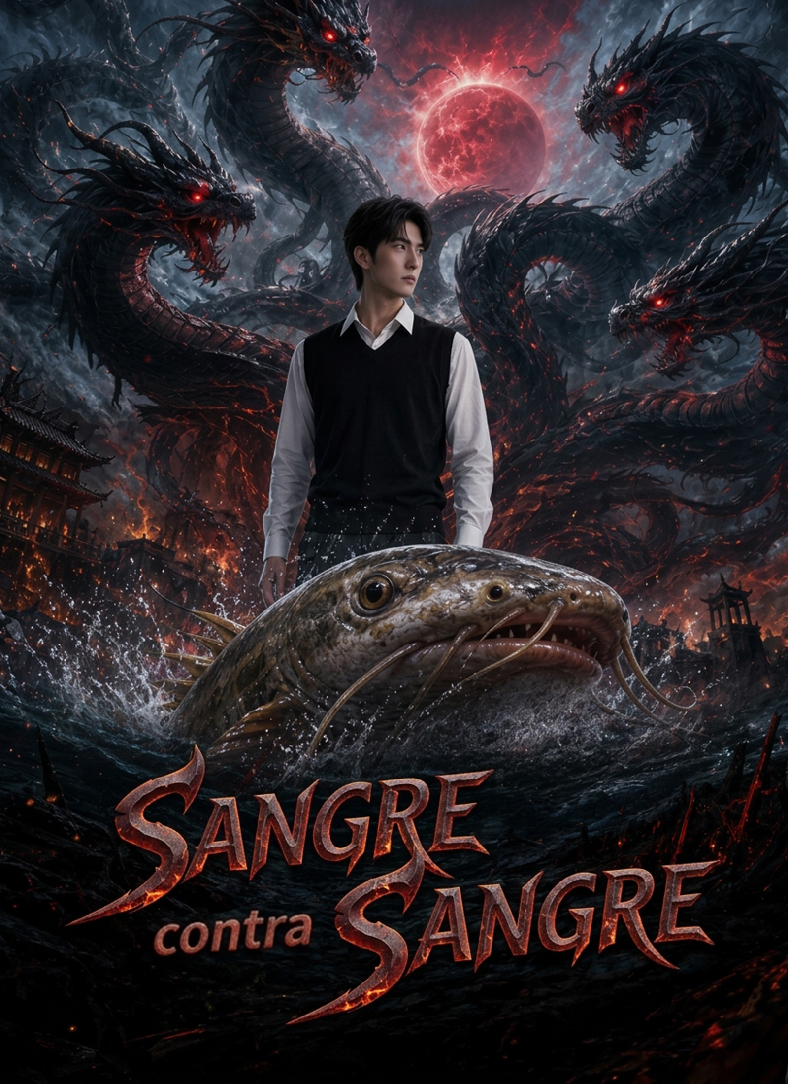 Portada de [Doblado]Sangre contra sangre