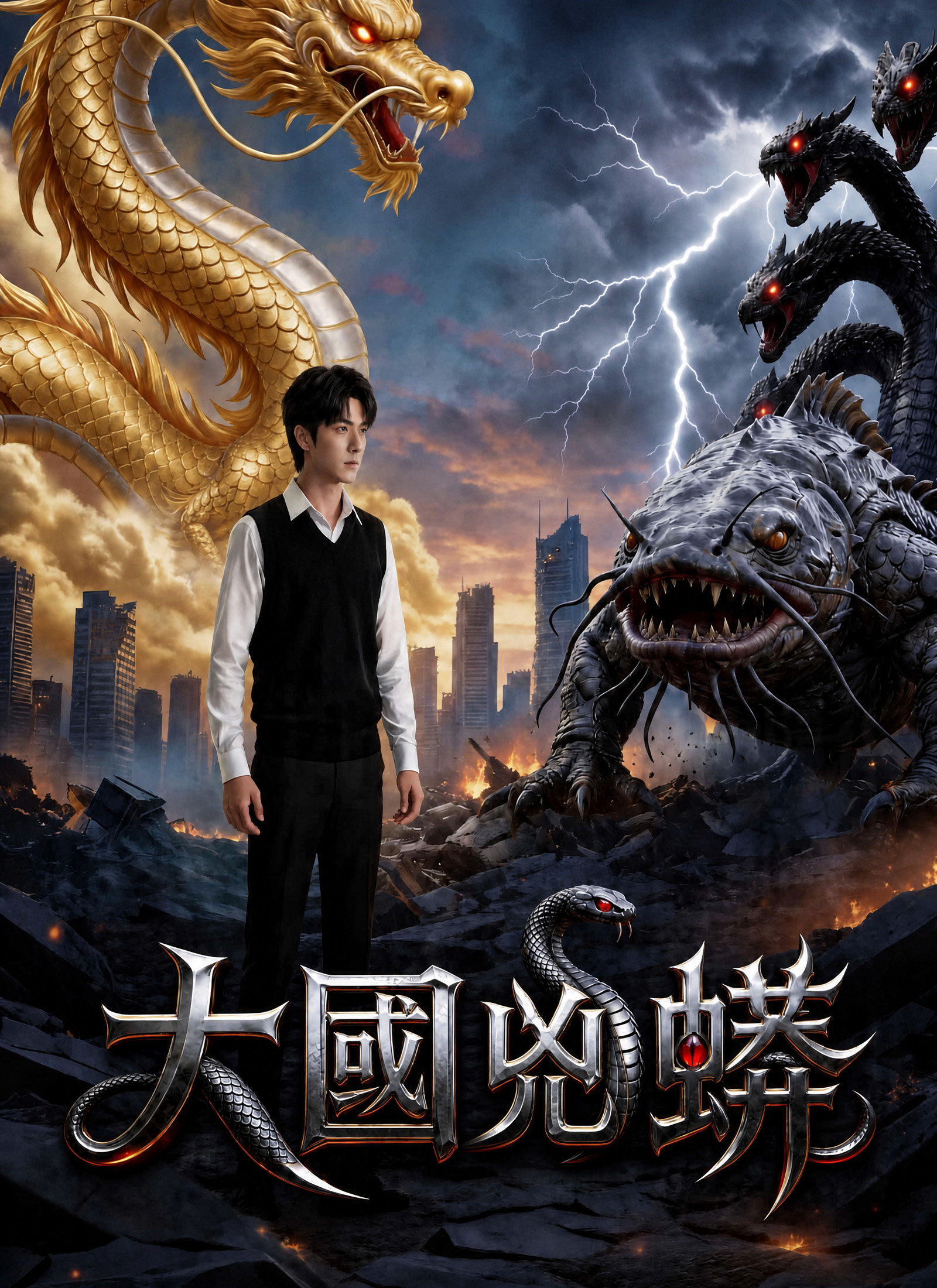 《大國兇蟒》封面
