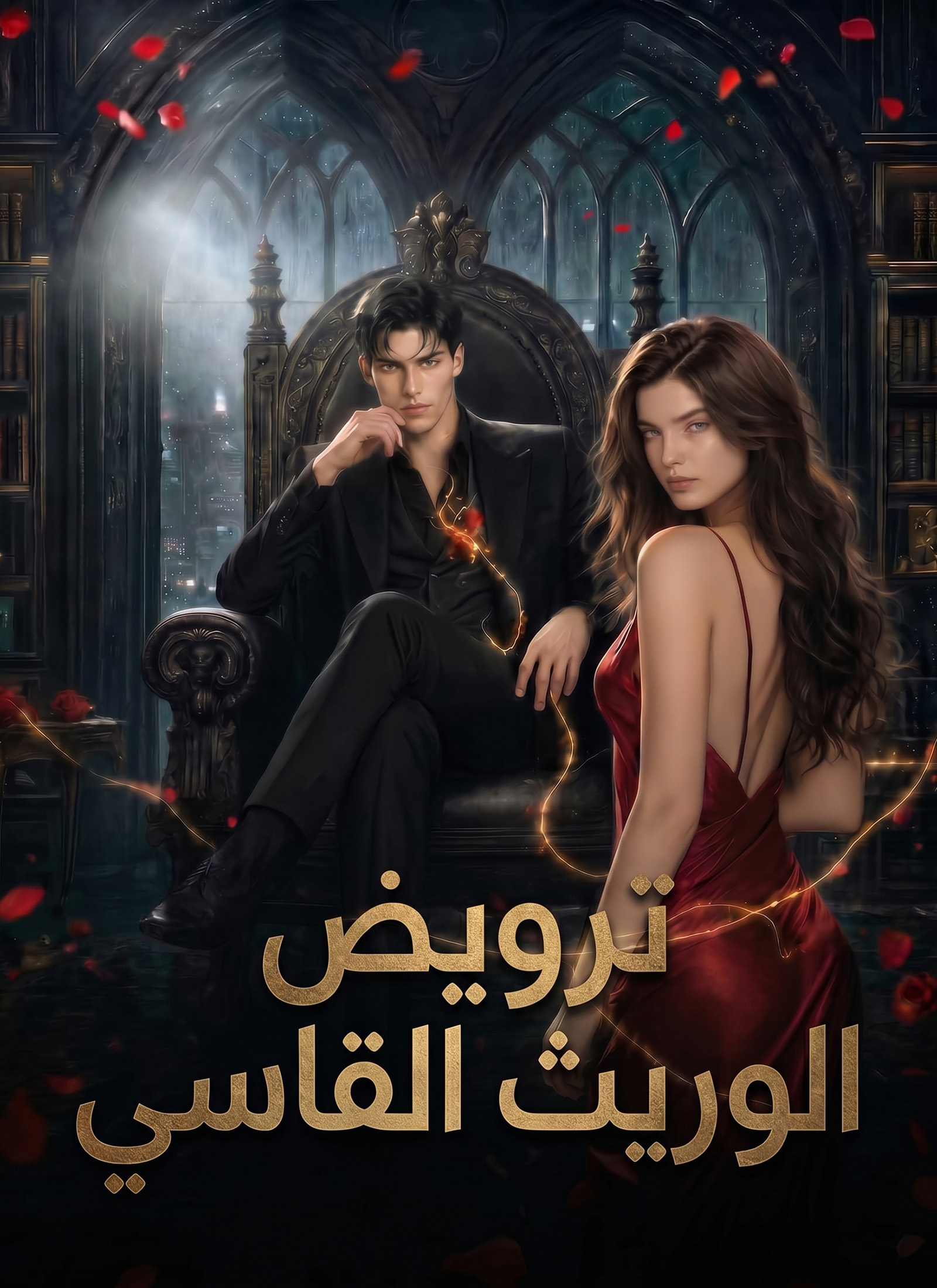 غلاف ترويض الوريث القاسي