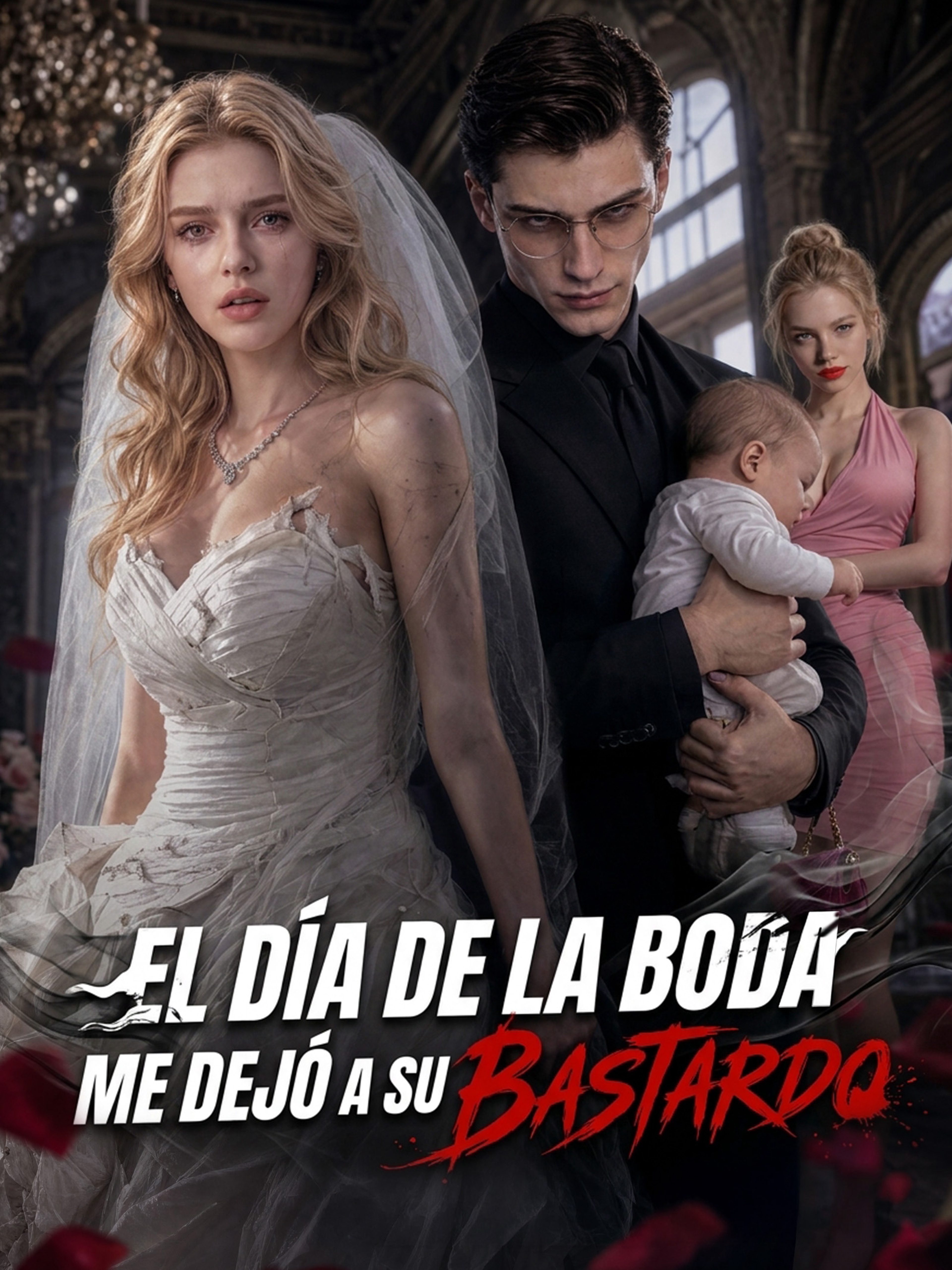 El día de la boda, me dejó a su bastardo