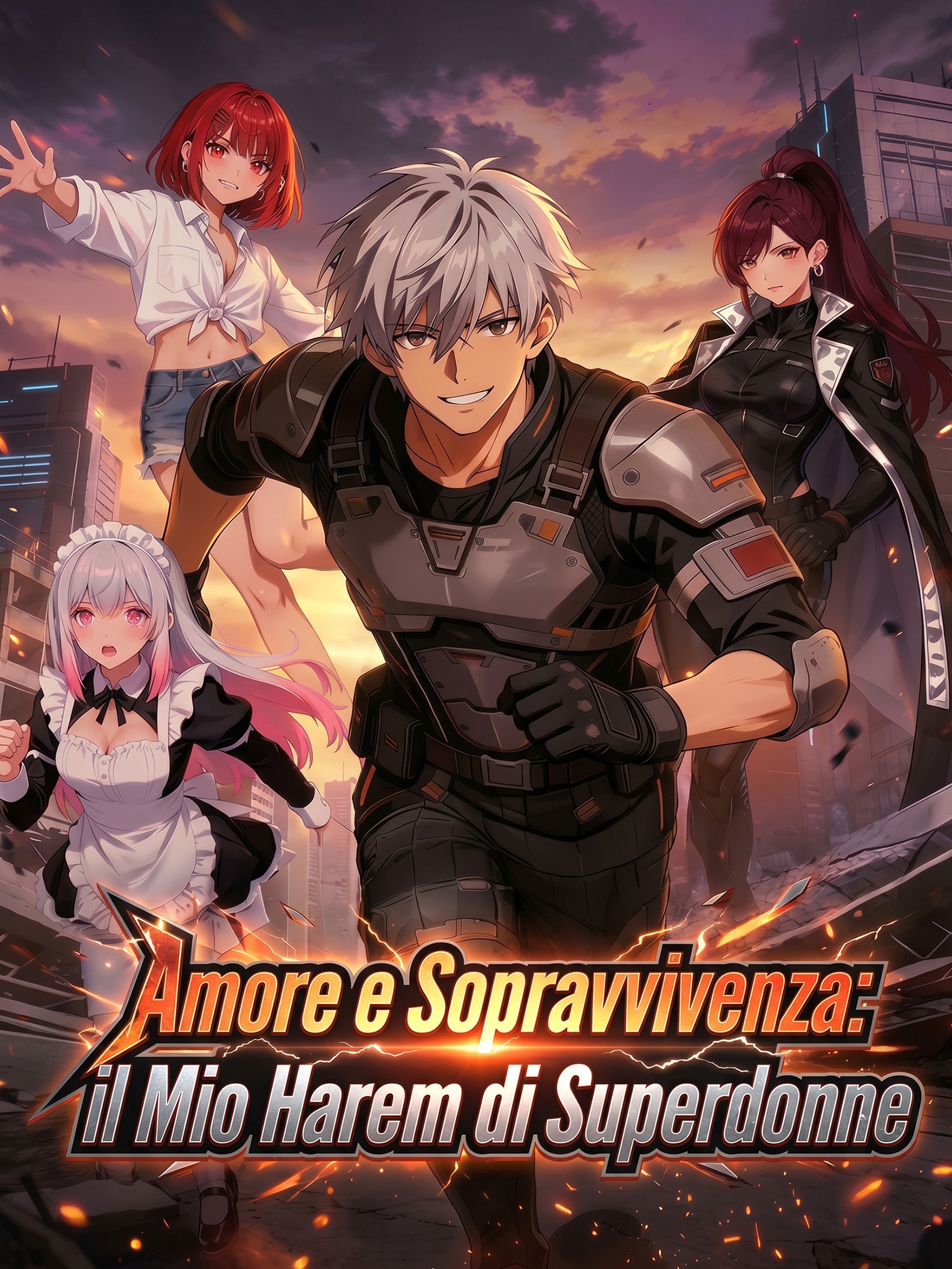 Amore e Sopravvivenza: il Mio Harem di Superdonne (Doppiato)