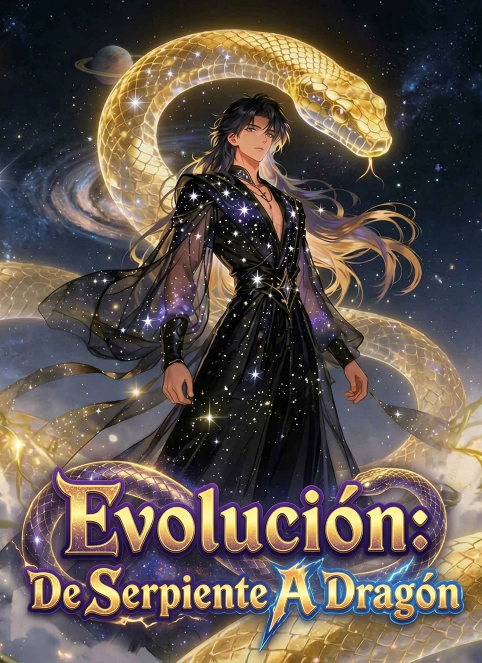 Portada de [Doblado] Evolución: De Serpiente A Dragón