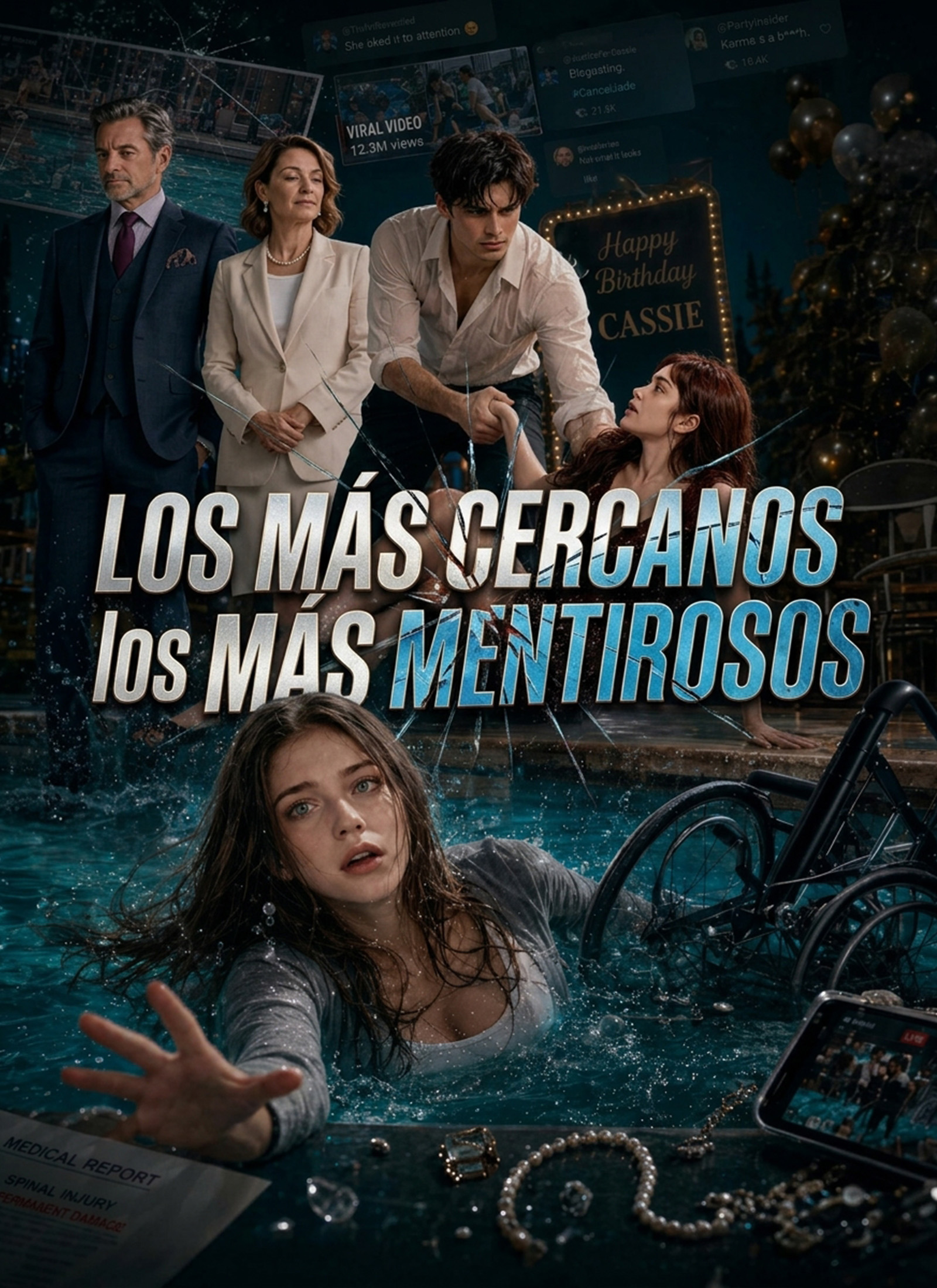 Portada de Los más cercanos, los más mentirosos