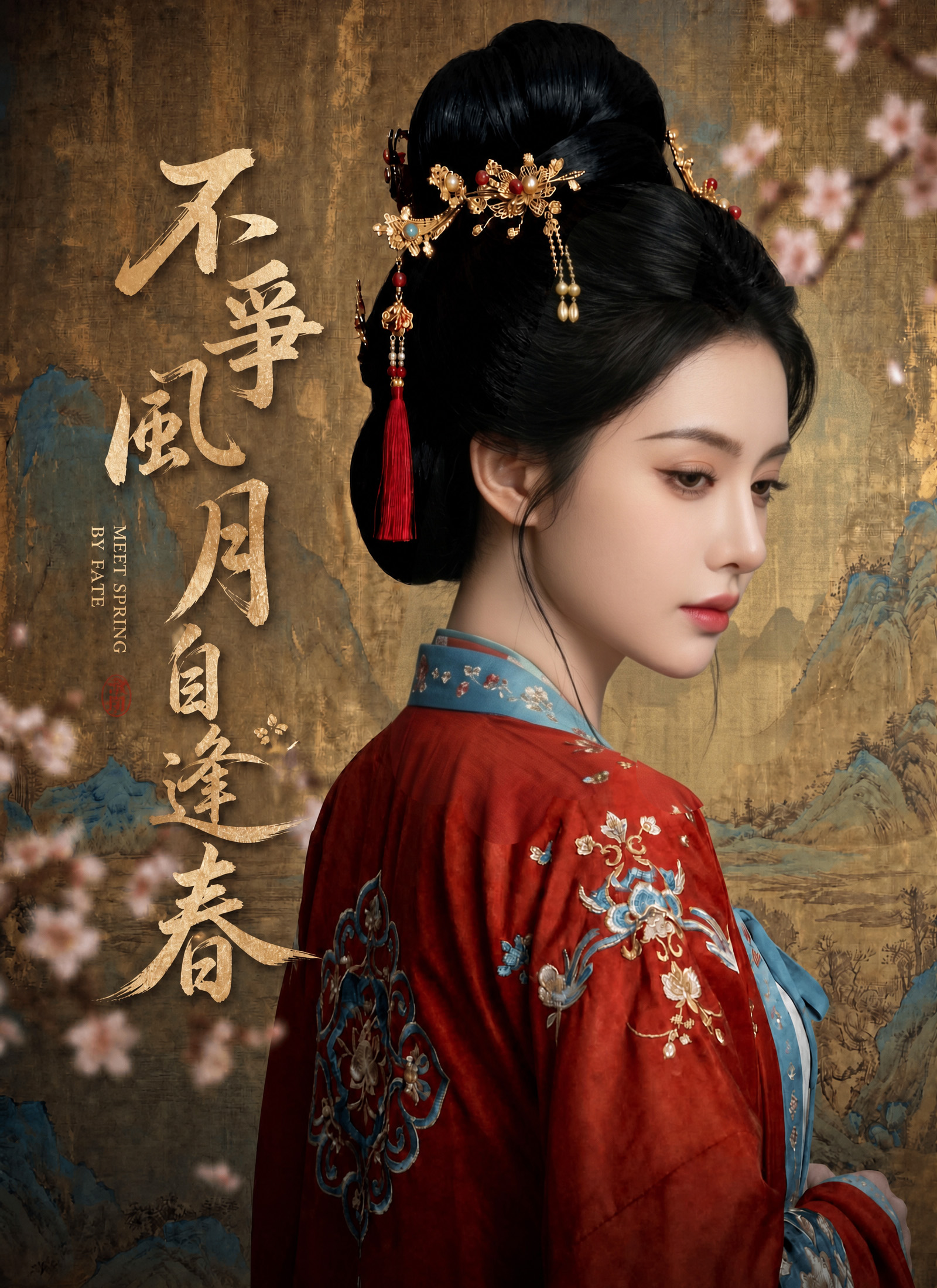 《不爭風月自逢春》封面