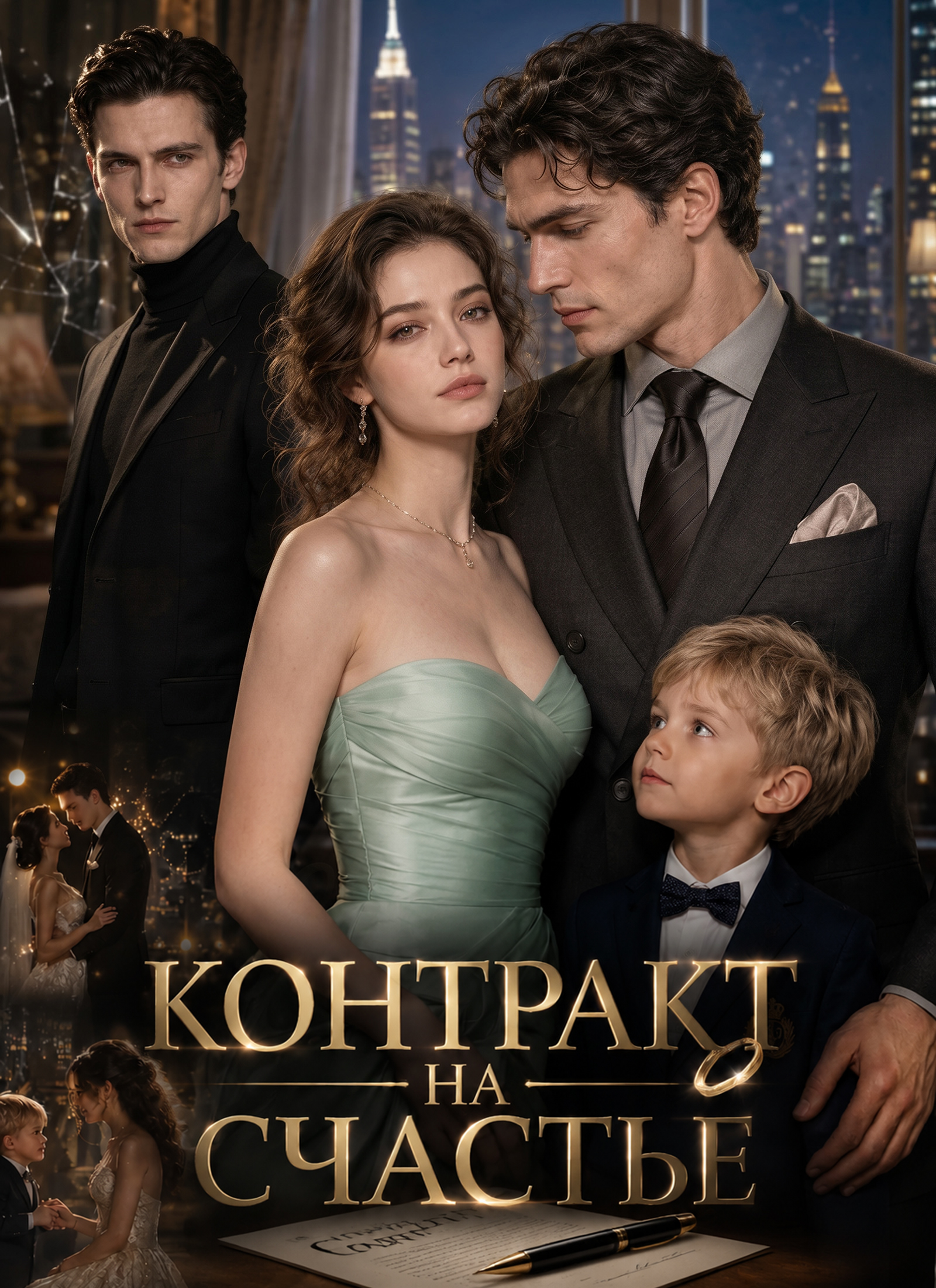 Обложка «Контракт на счастье»