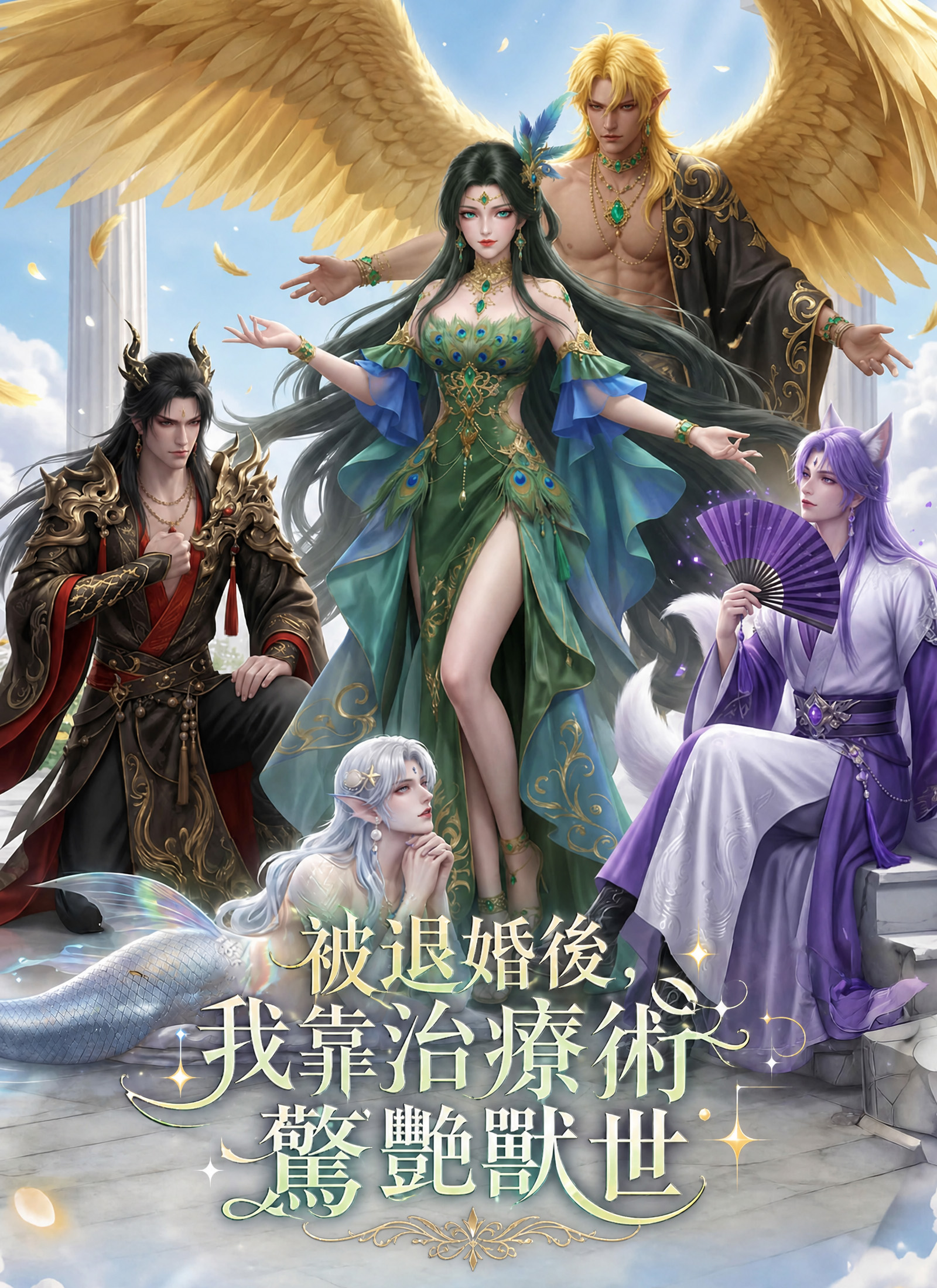 《被退婚後，我靠治療術驚豔獸世》封面