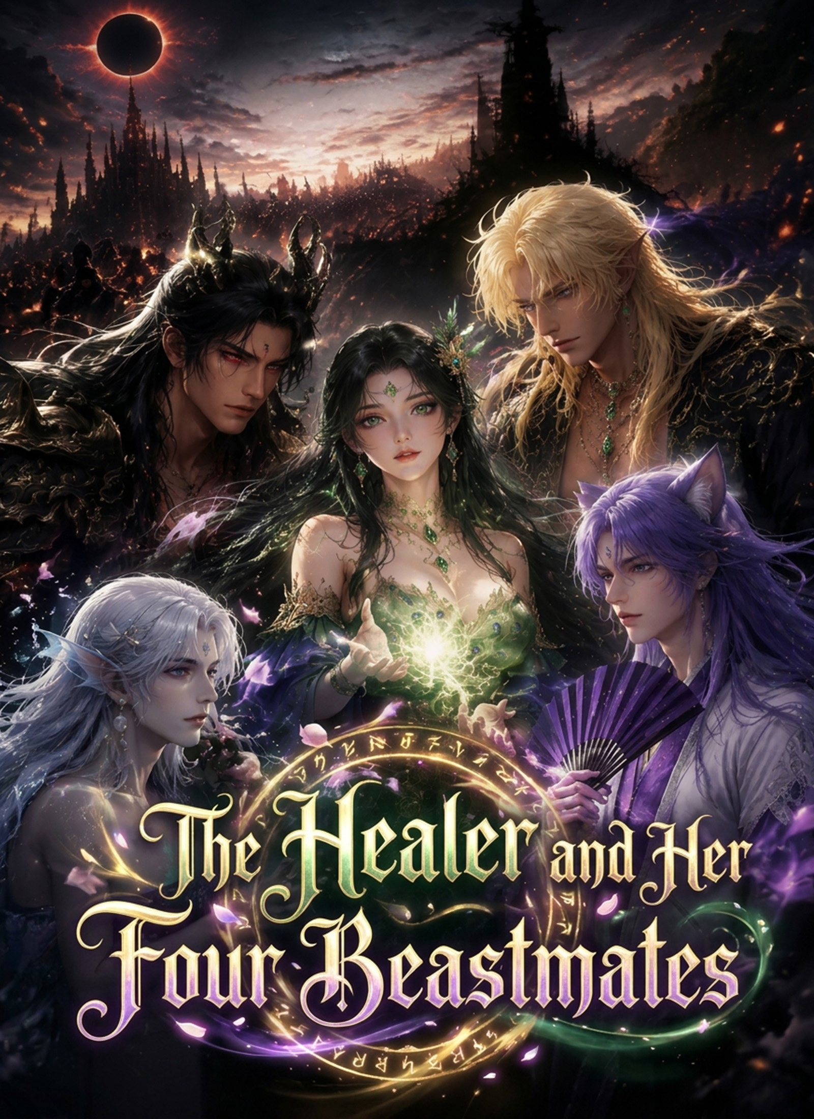 [Dubbed]The Healer and Her Four Beastmates Vertical Poster