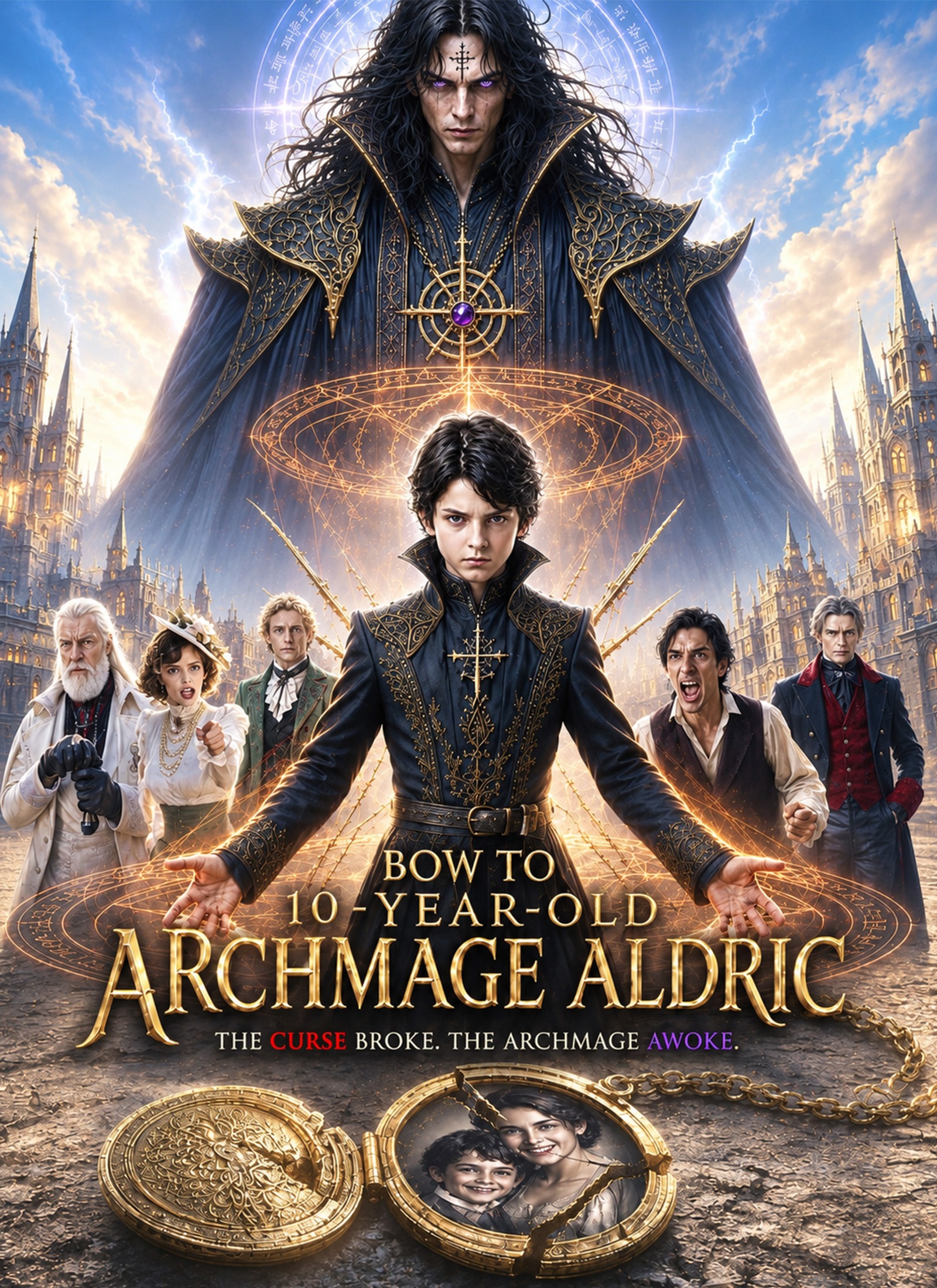Bow to 10-Year-Old Archmage Aldric poster