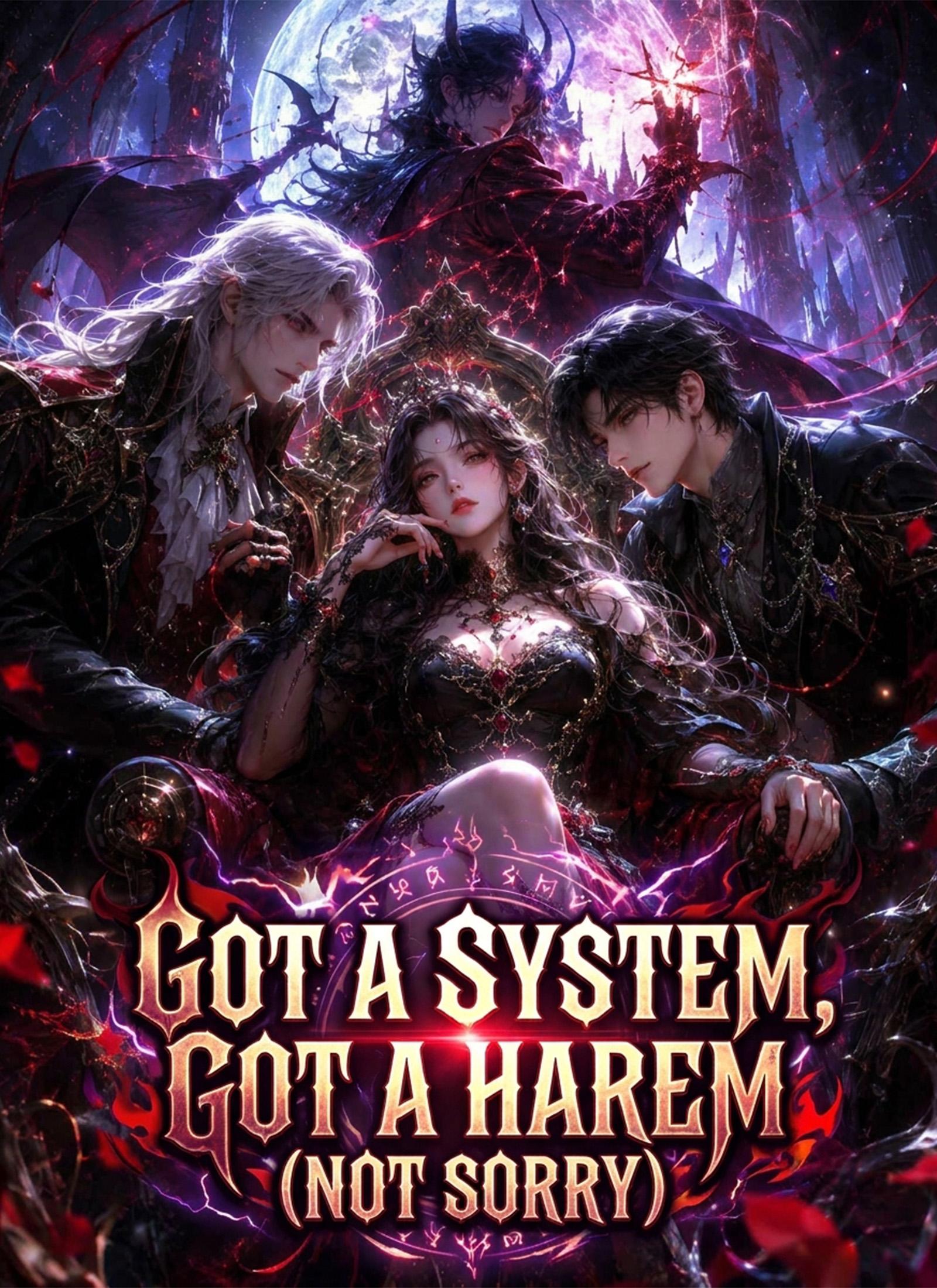 Got a System, Got a Harem (Not Sorry) Vertical Poster