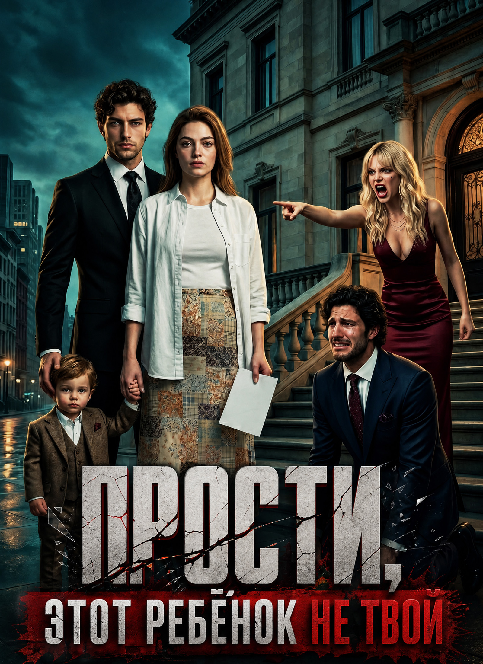 Обложка «Прости, этот ребёнок не твой»