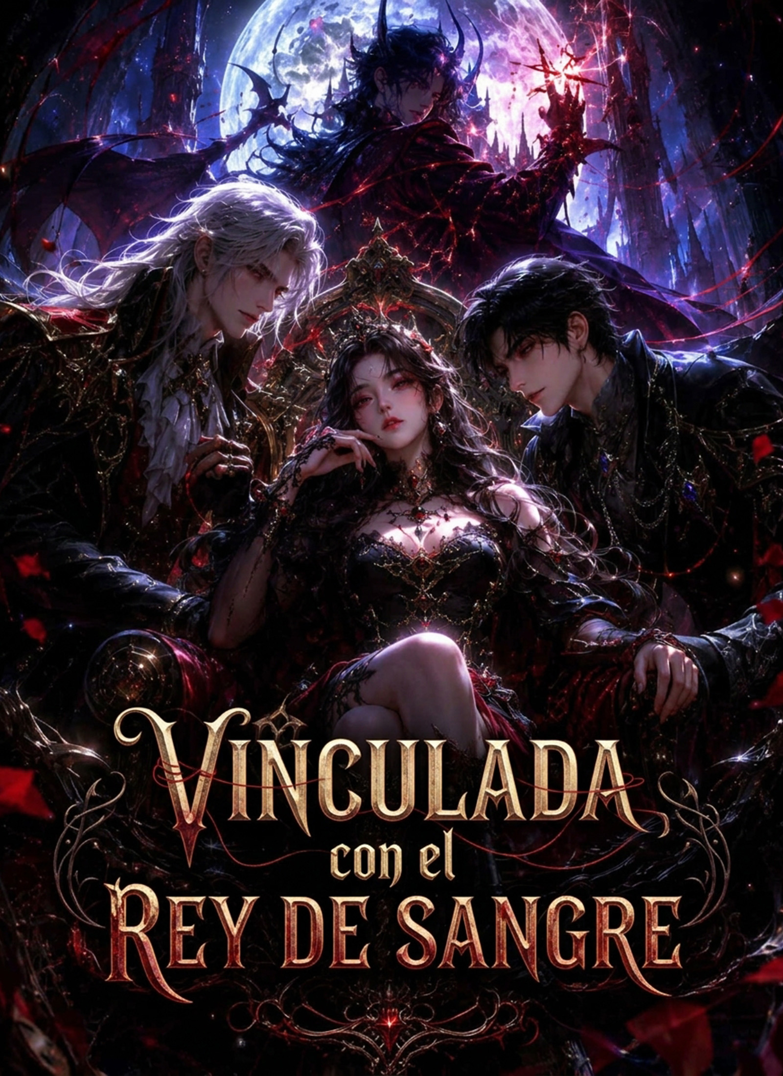 Portada de Vinculada con el Rey de Sangre
