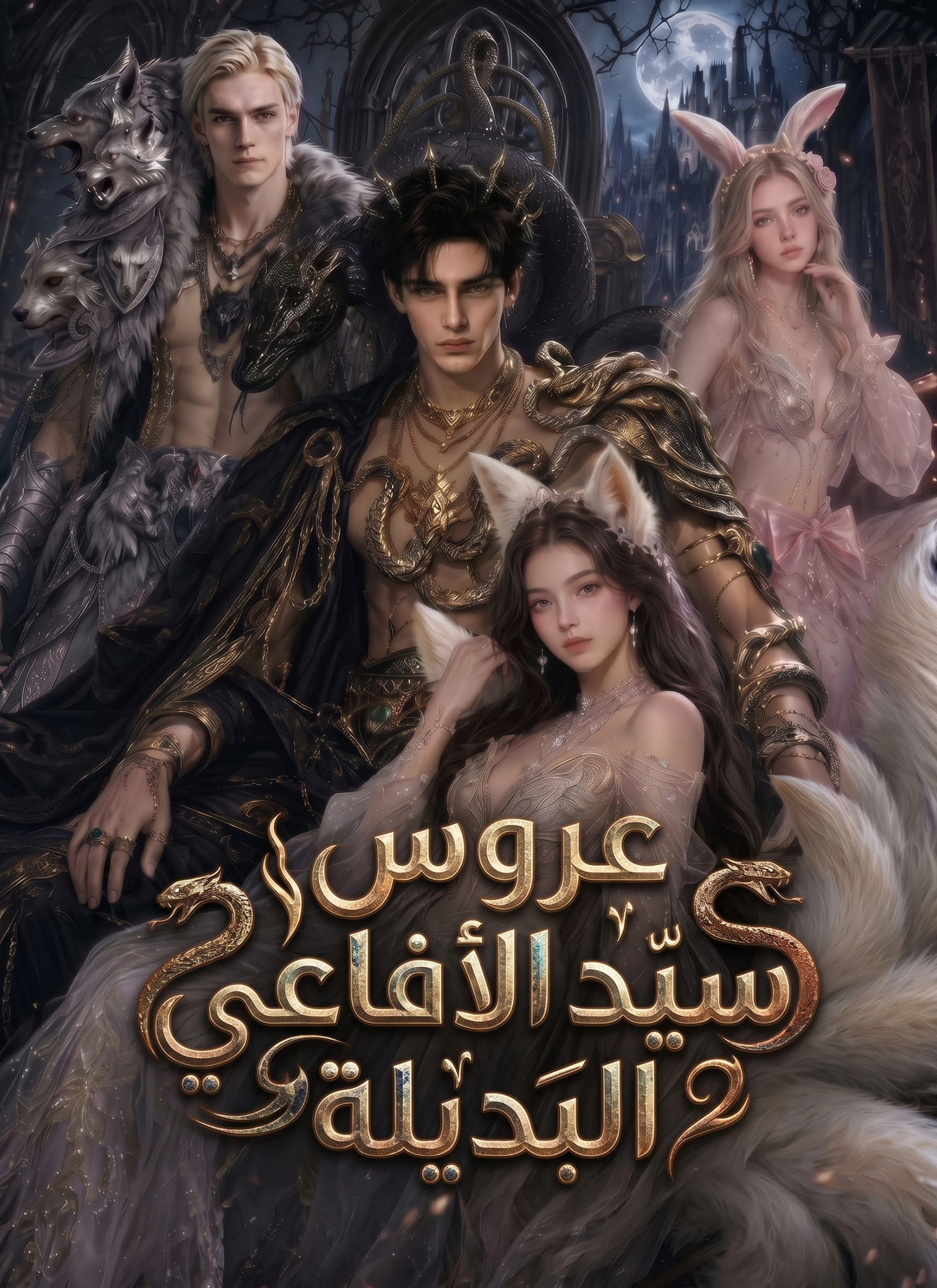 غلاف عروس سيد الأفاعي البديلة
