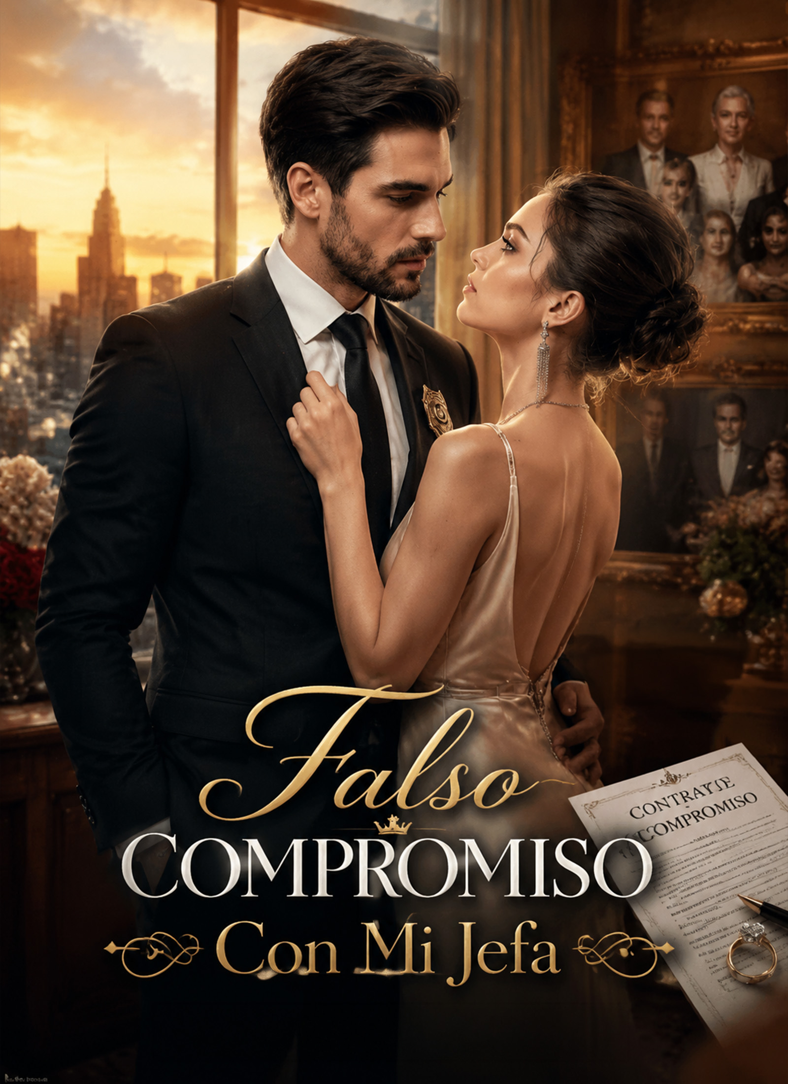 Portada de [Doblado] Falso Compromiso Con Mi Jefa