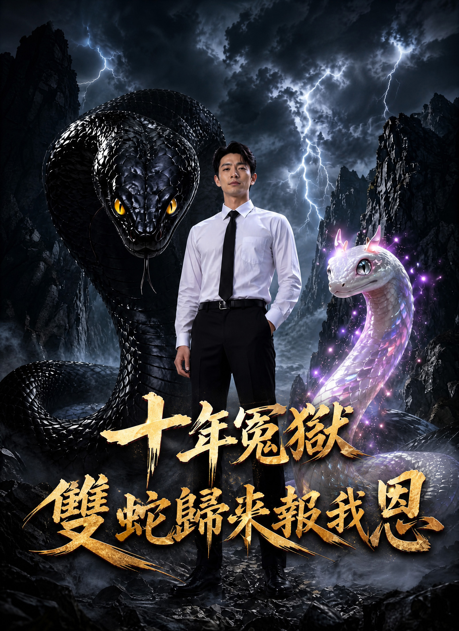 《十年冤獄雙蛇歸來報我恩》封面