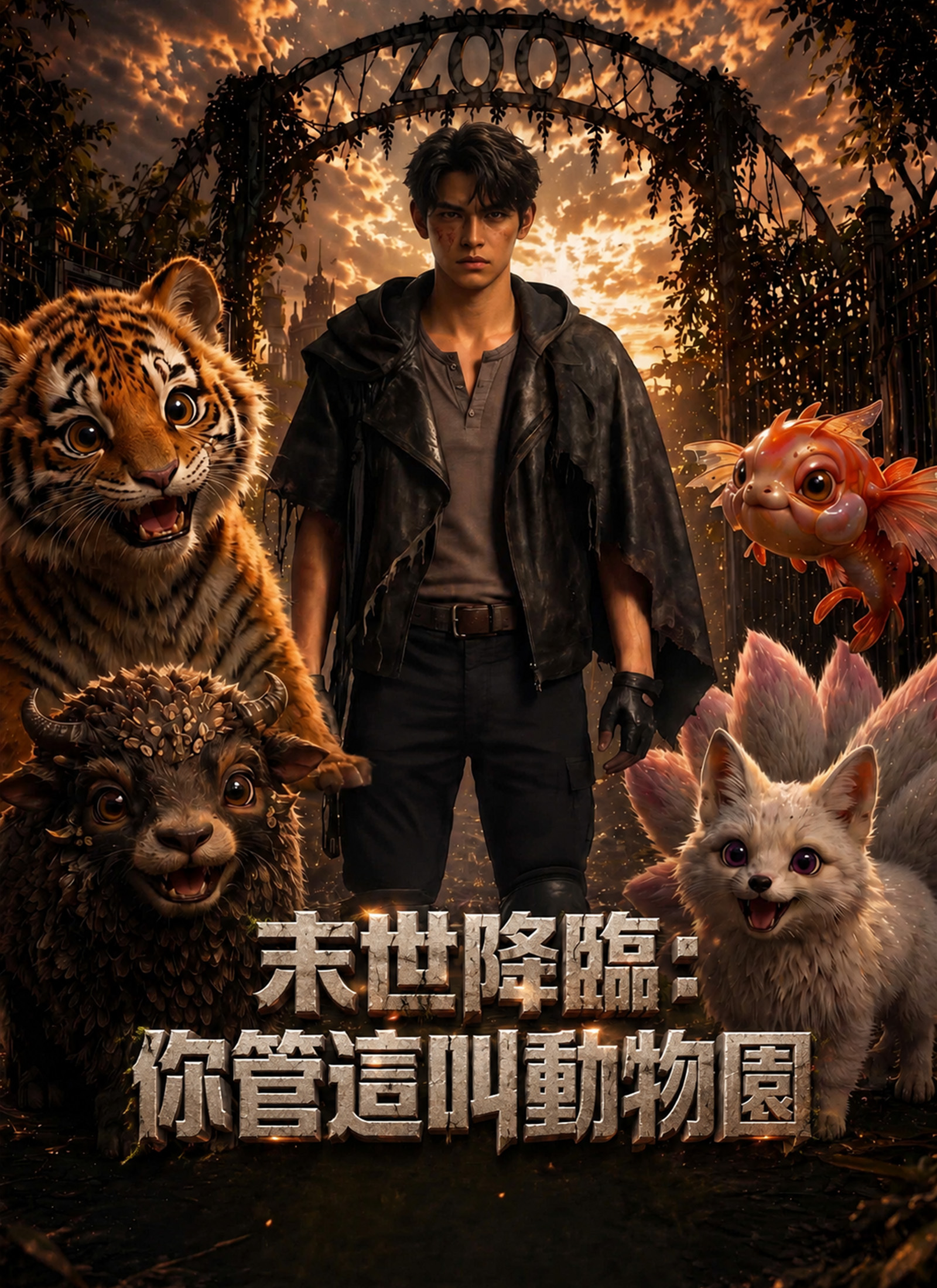 《末世降臨：你管這叫動物園》封面
