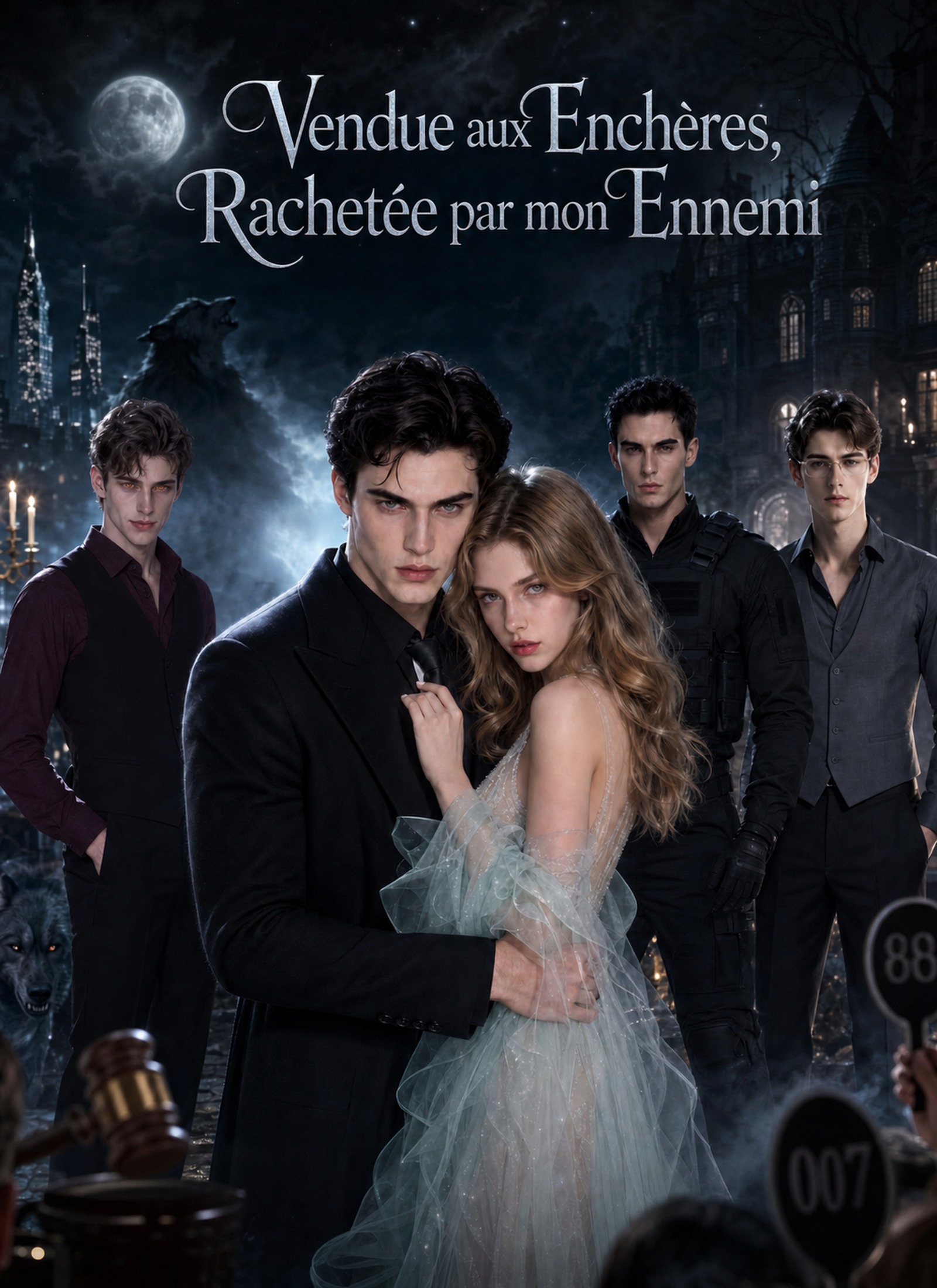 Couverture de Vendue aux Enchères, Rachetée par mon Ennemi